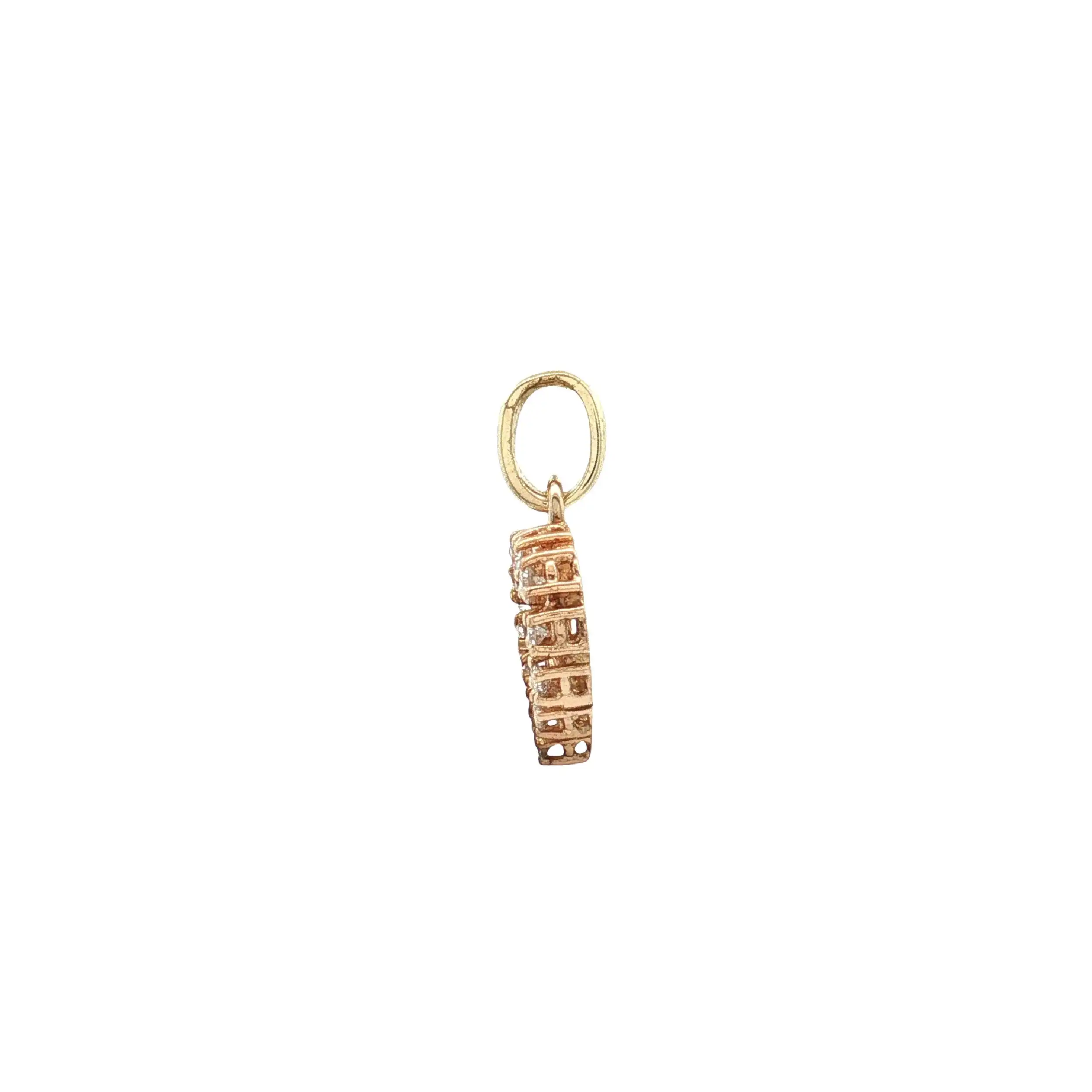 Anhänger Gelbgold Herz mit Brillanten Anhänger Gelbgold Herz mit Brillanten