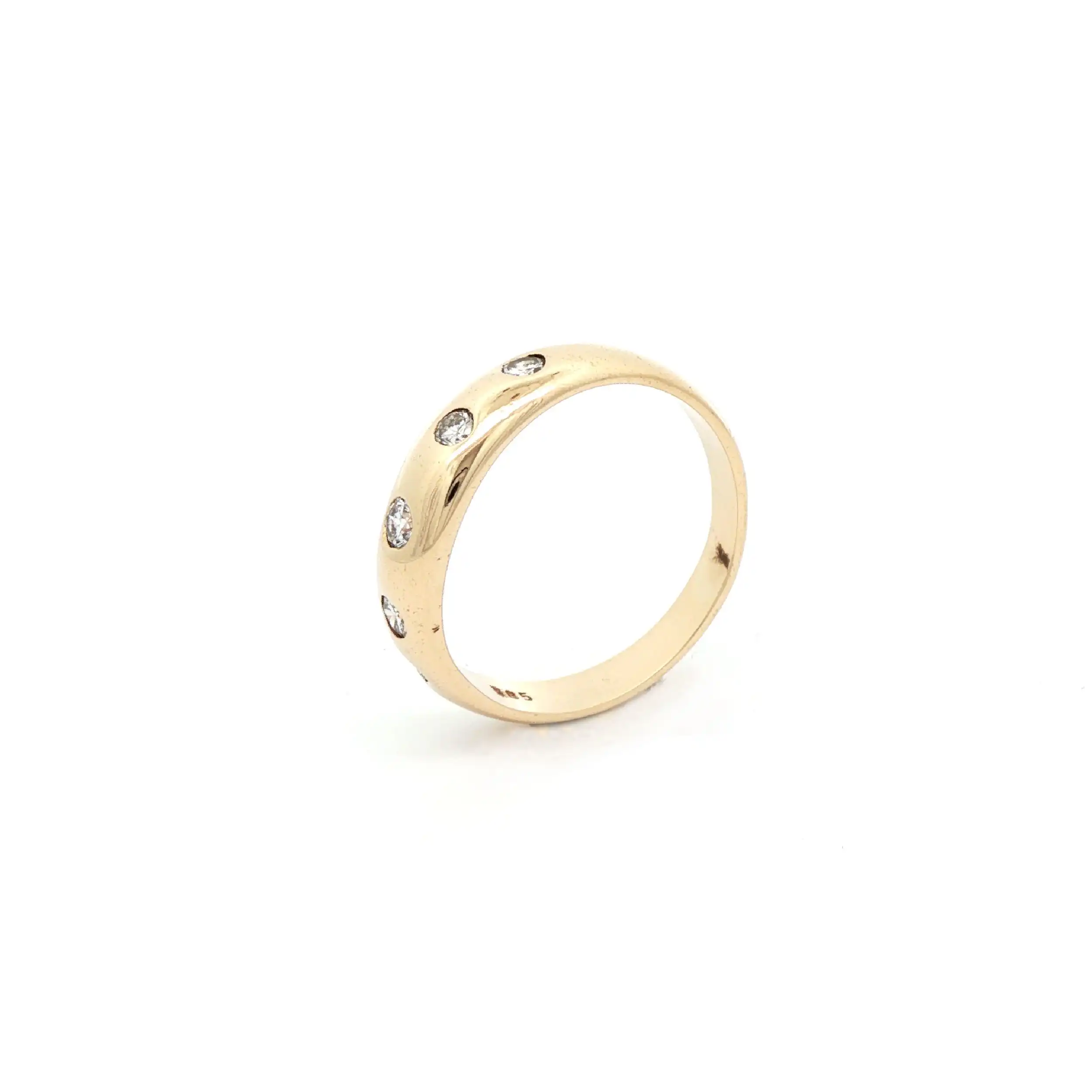Ring Gelbgold mit Brillanten