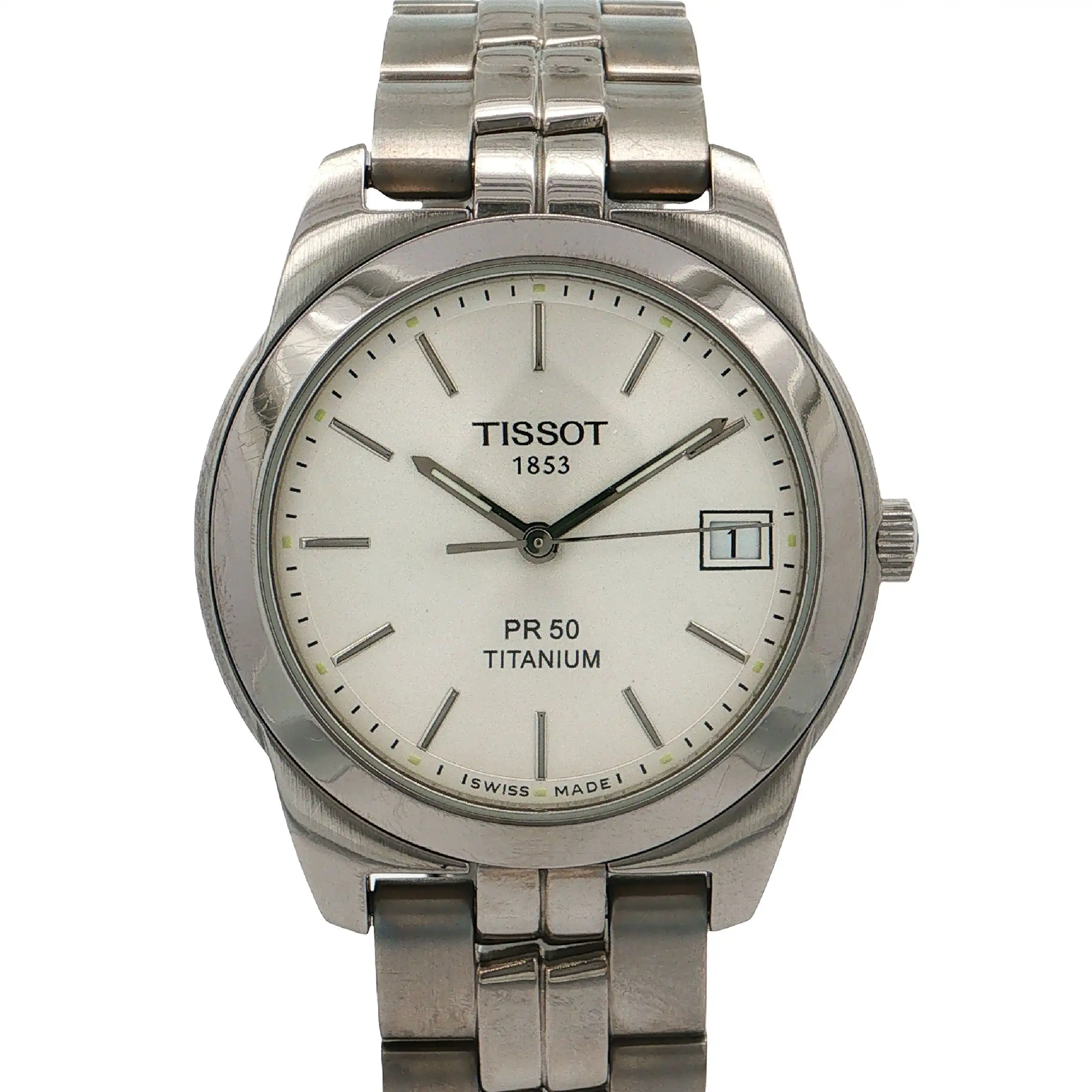 Herrenuhr Tissot PR50 Titanium Ref. J376/476T Herrenuhr Tissot PR50 Titanium Ref. J376/476T
