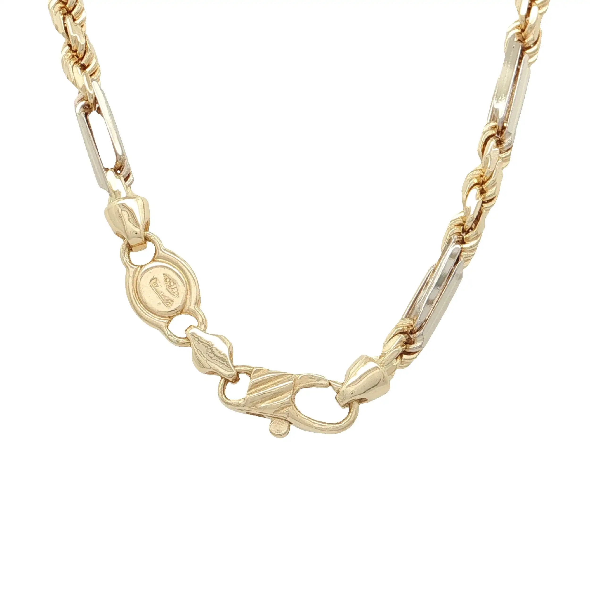 Stäbchenkordelkette Gelbgold Stäbchenkordelkette Gelbgold