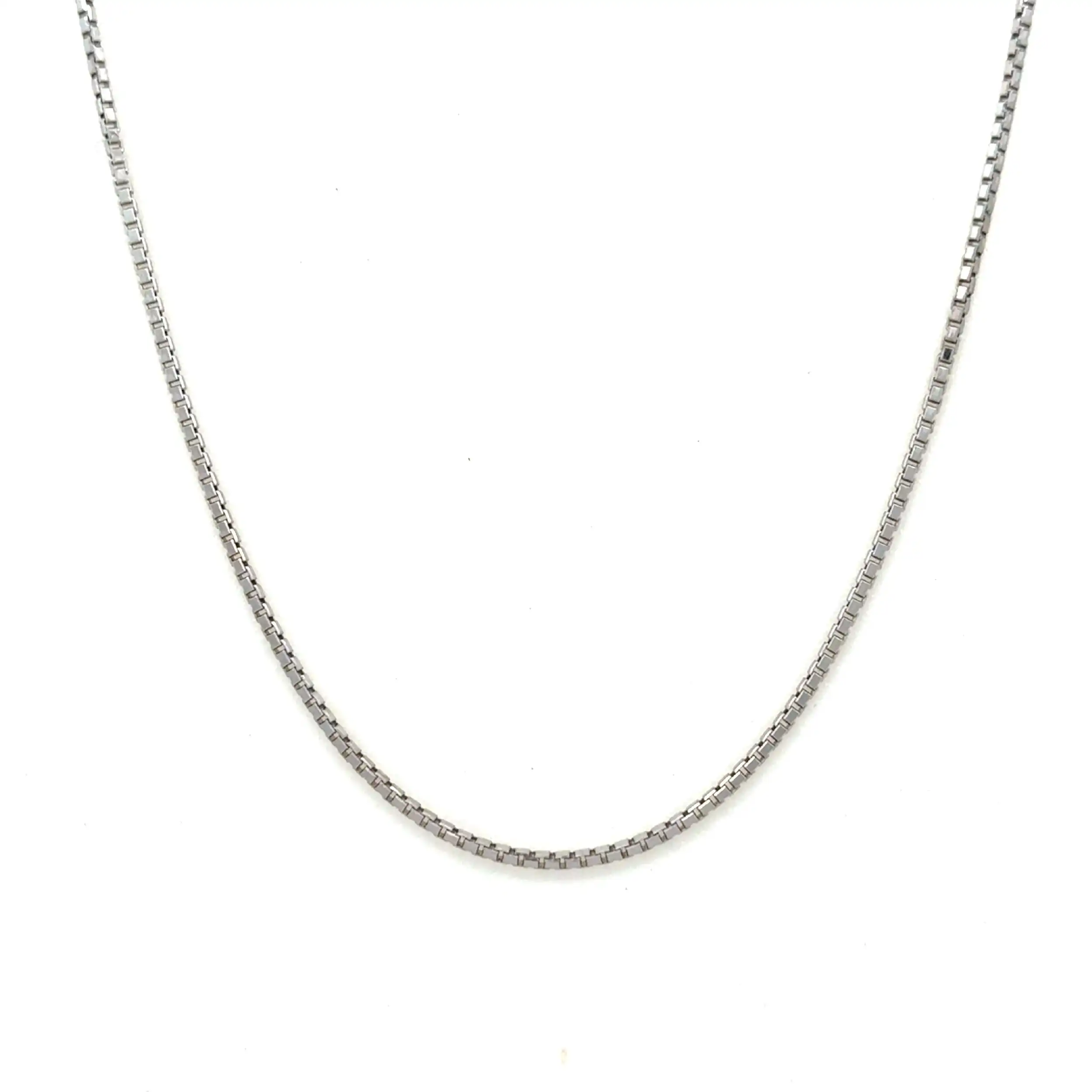 Venezianerkette Weißgold
