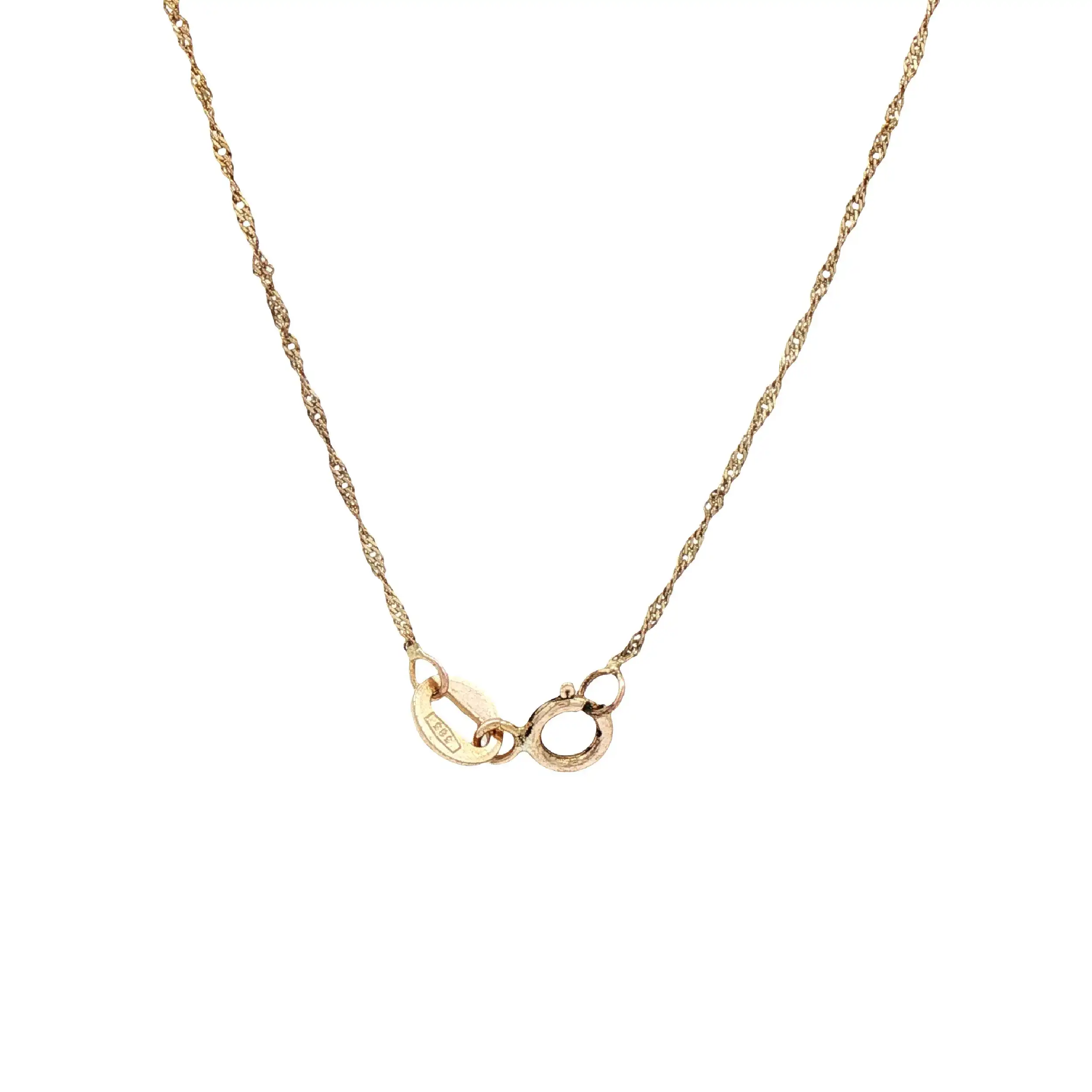 Kette Gelbgold gedreht Kette Gelbgold gedreht