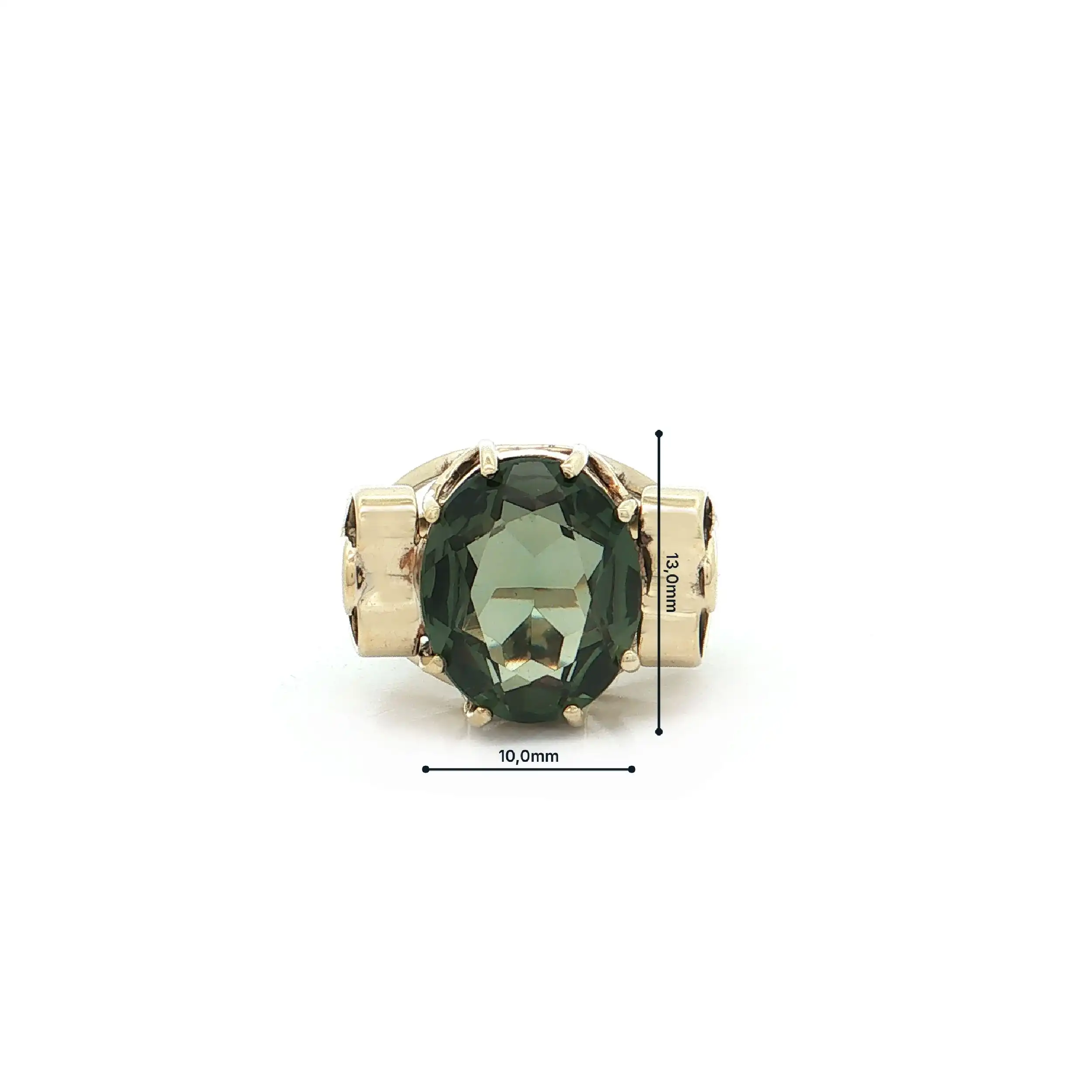 Ring Gelbgold mit Spinell