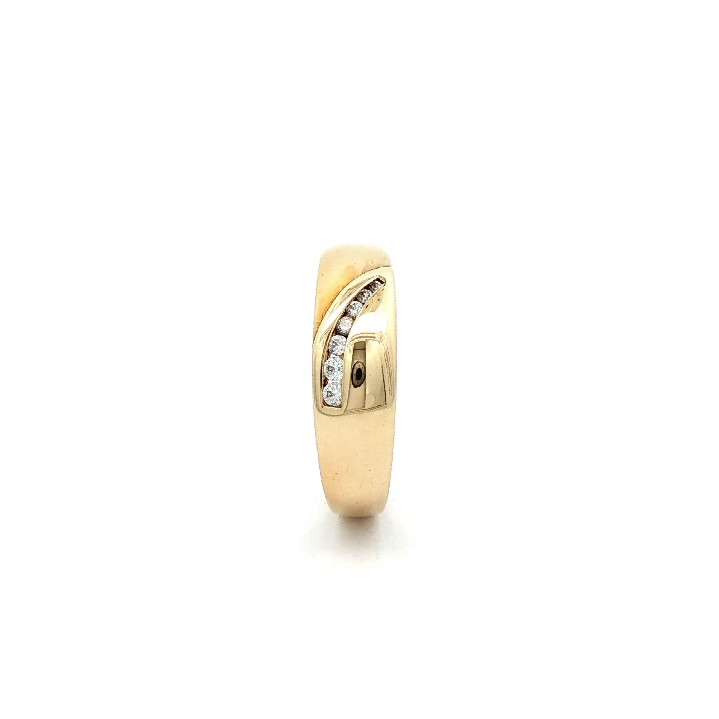 Ring Gelbgold mit Zirkonia