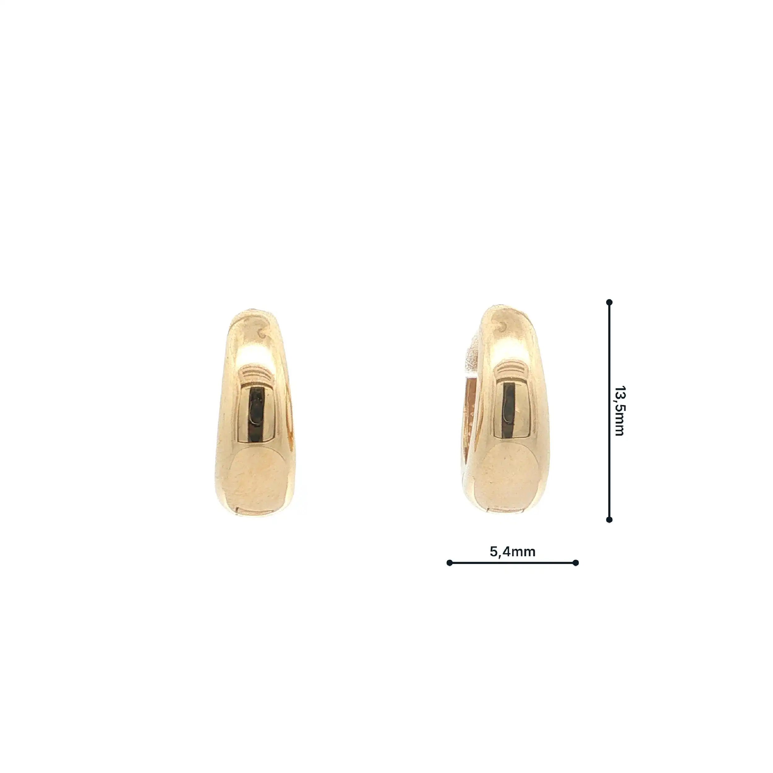 Creolen Gelbgold