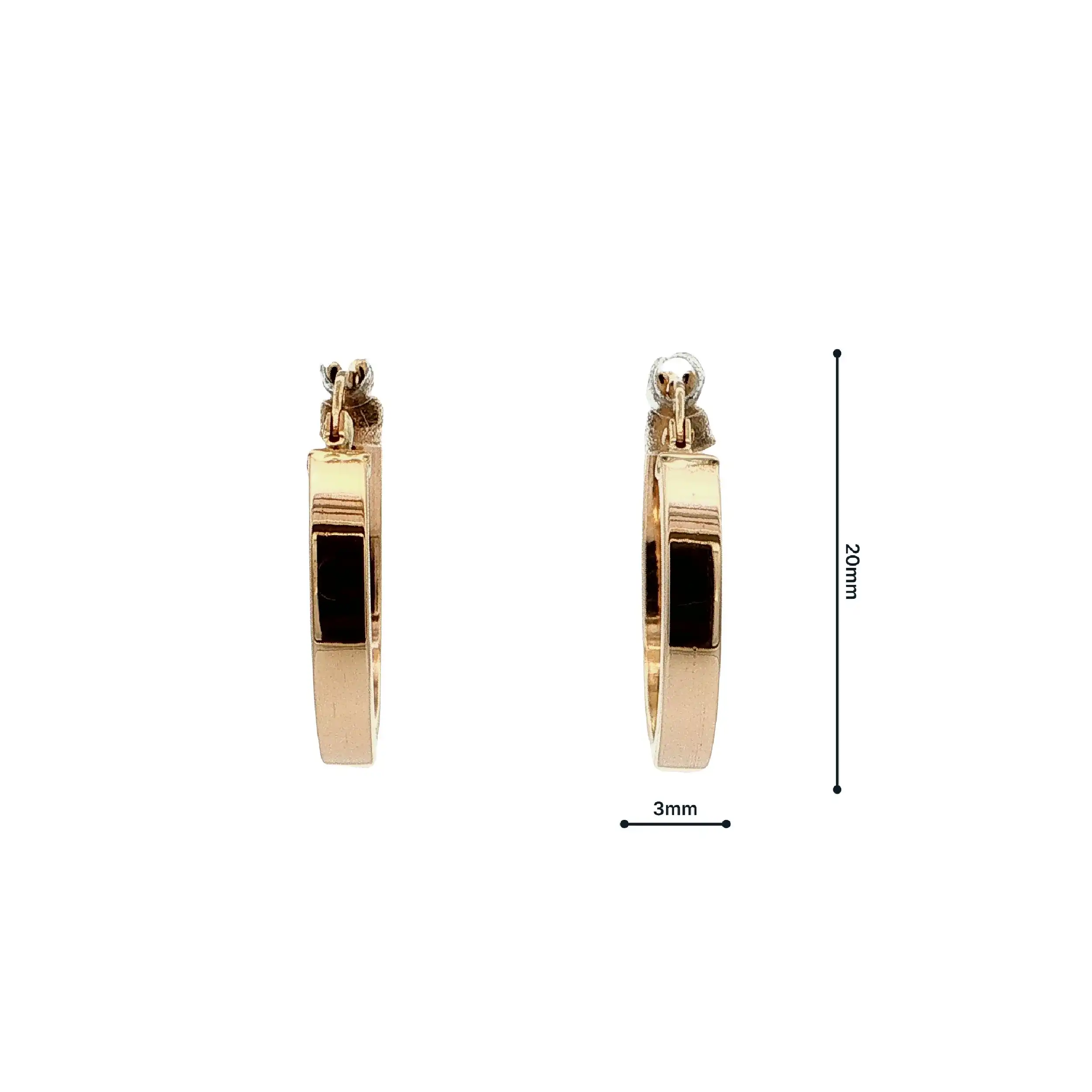 Creolen Gelbgold Creolen Gelbgold