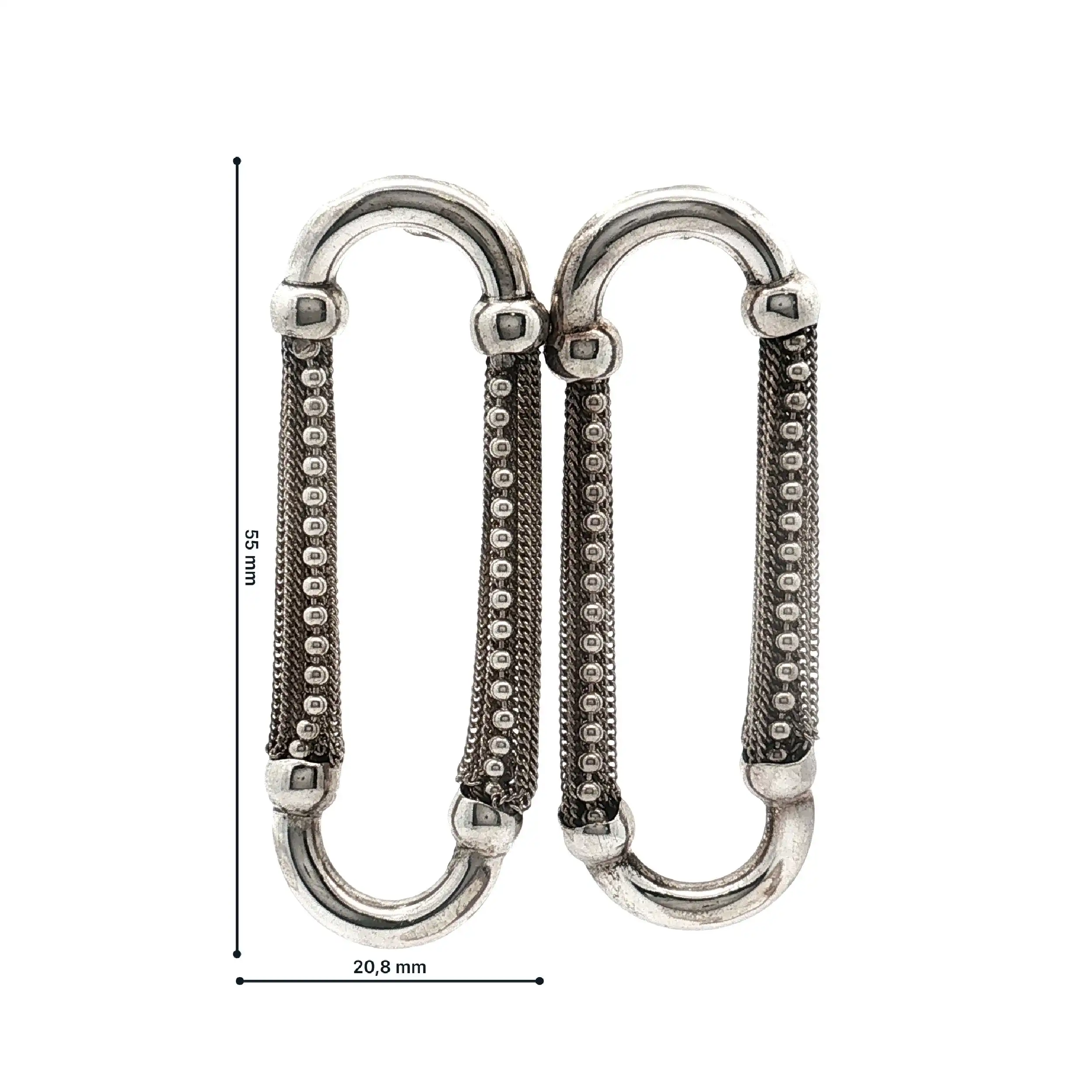 Paar Ohrstecker Silber