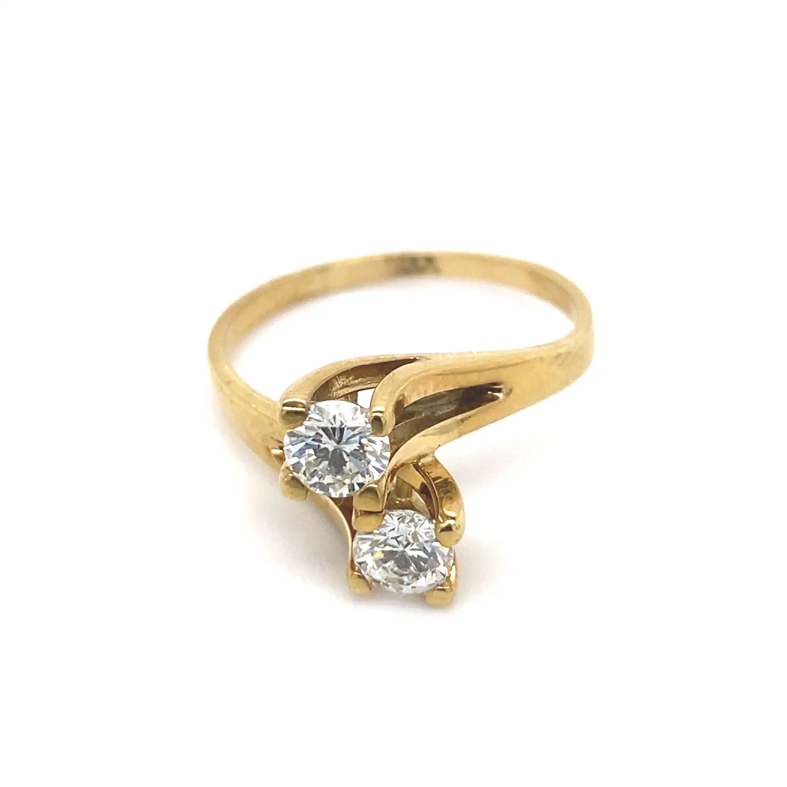 Ring Gelbgold mit Brillanten Ring Gelbgold mit Brillanten