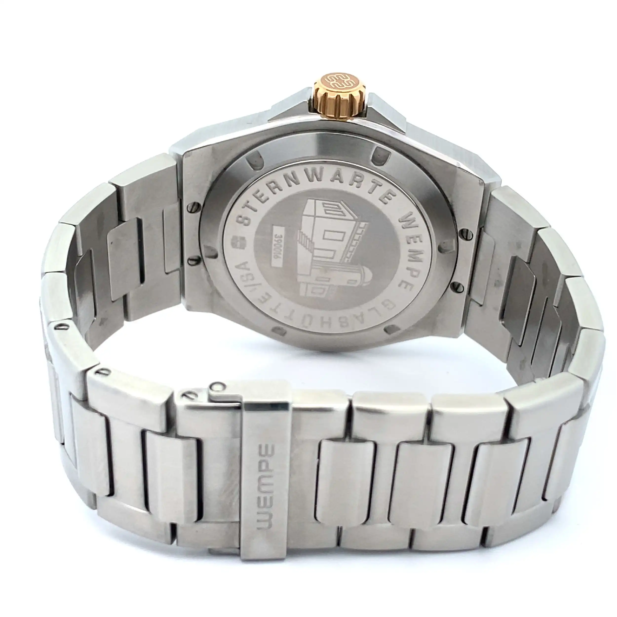 Herrenuhr Wempe Iron Walker Automatik Stahl/Roségold Herrenuhr Wempe Iron Walker Automatik Stahl/Roségold