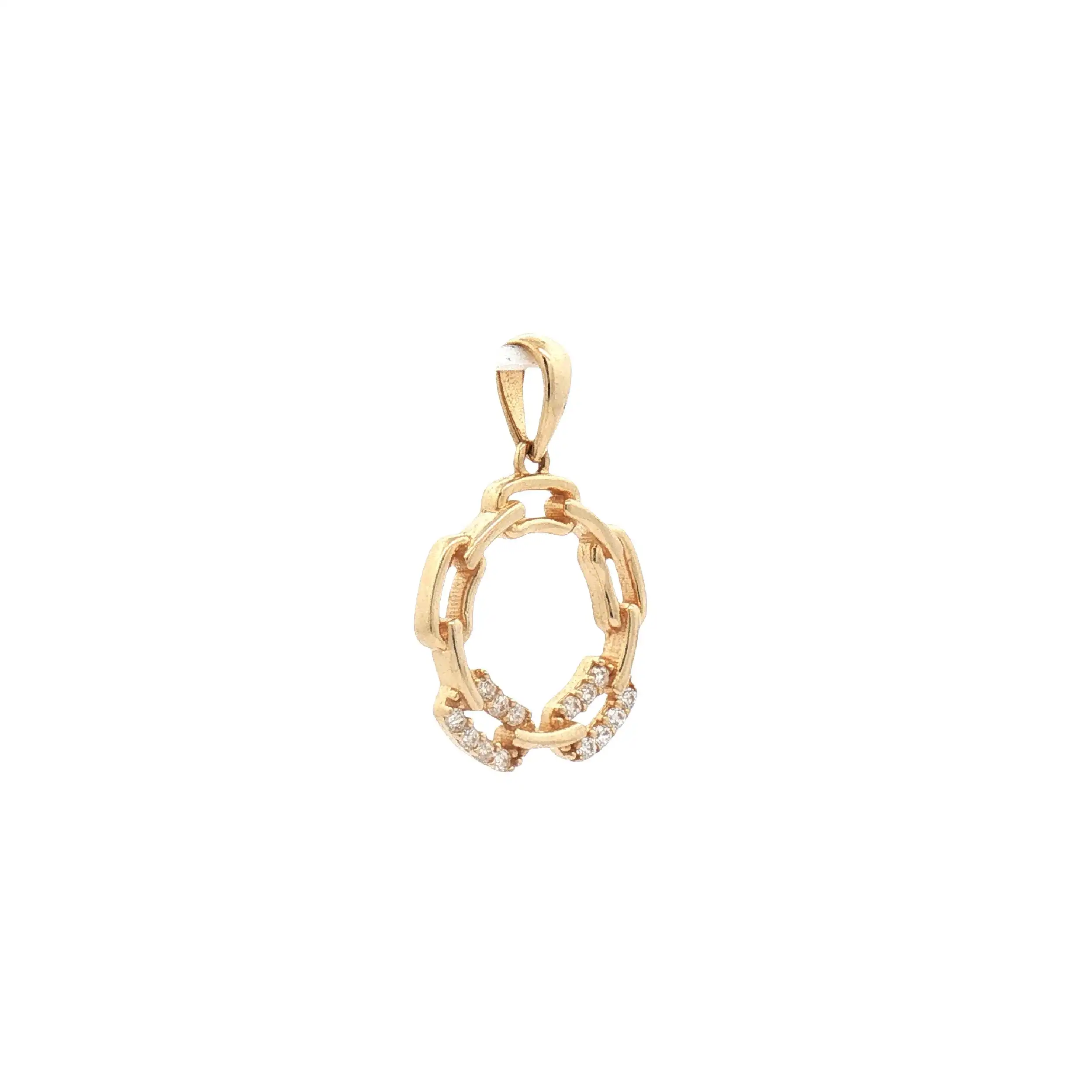 Anhänger Gelbgold mit Zirkonia