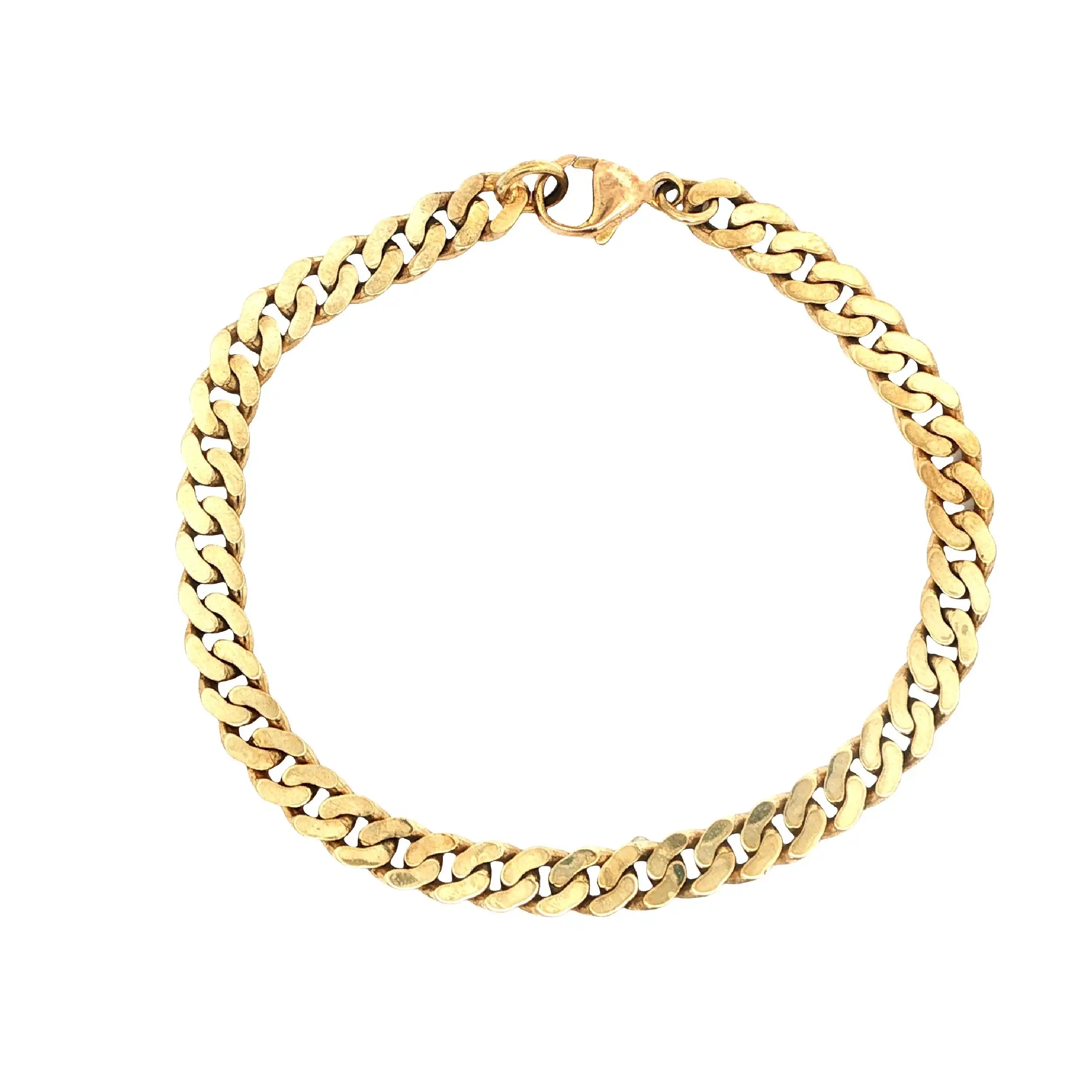 Panzerarmband Gelbgold