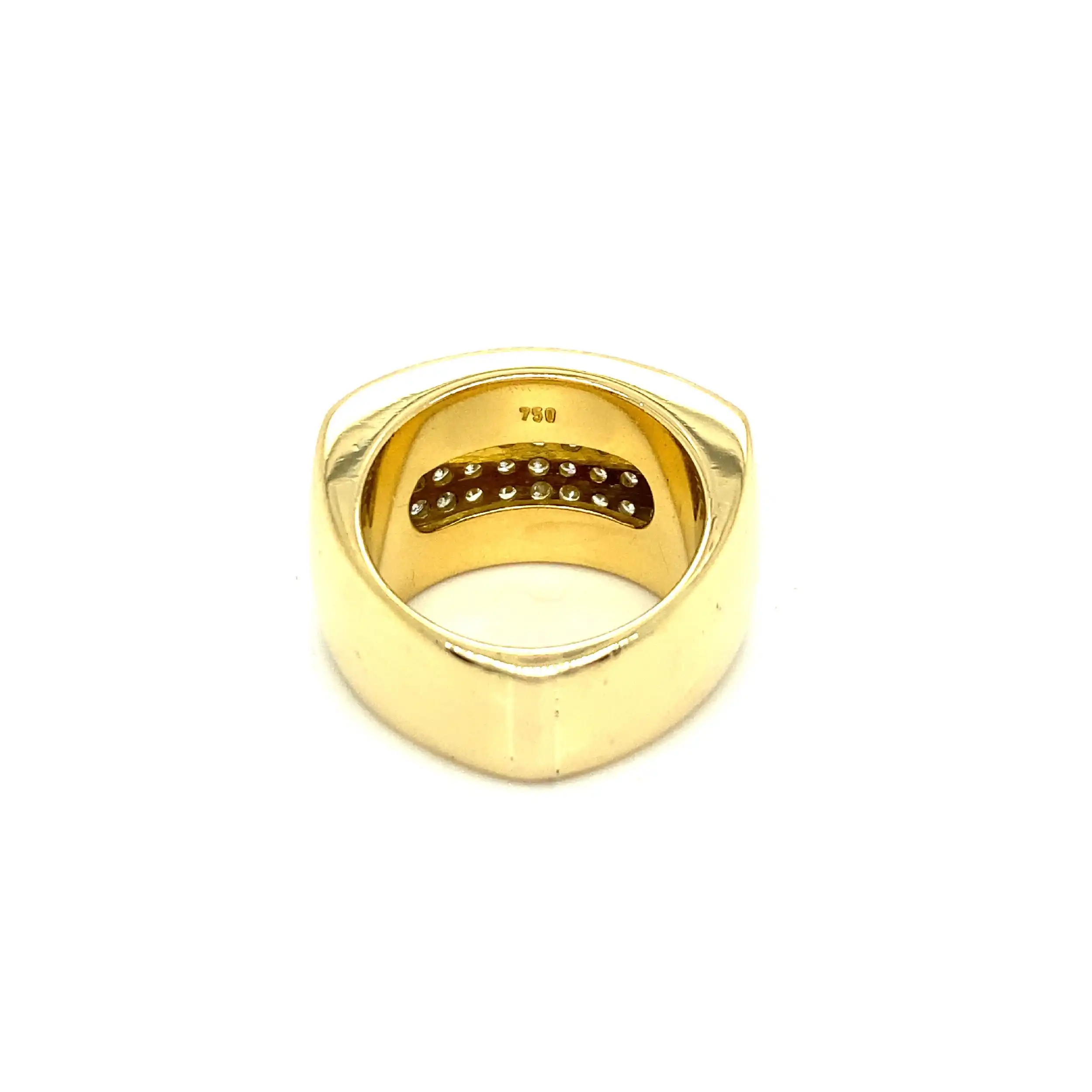 Ring Gelbgold mit Brillanten