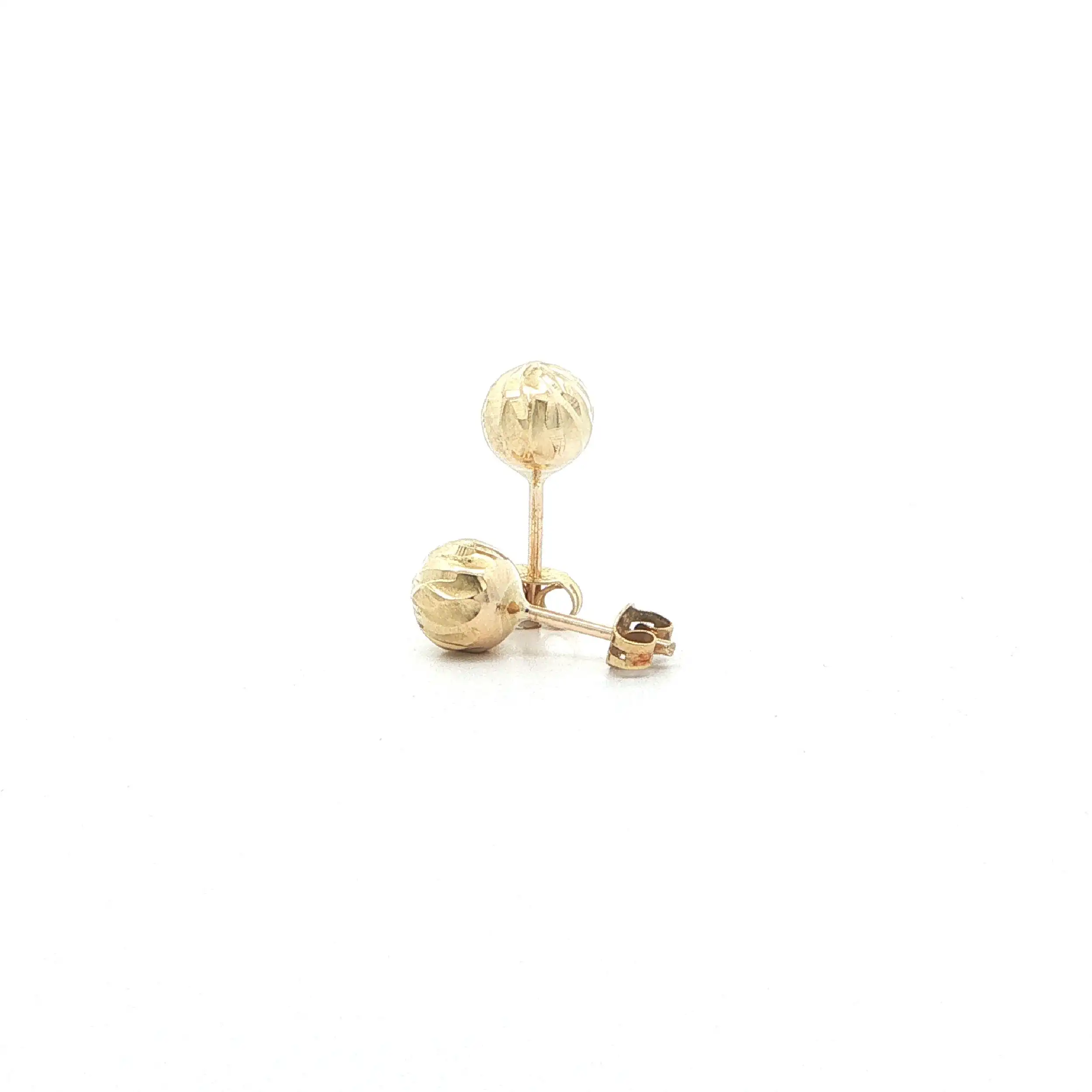 Ohrstecker Gelbgold mit Kugeln Ohrstecker Gelbgold mit Kugeln