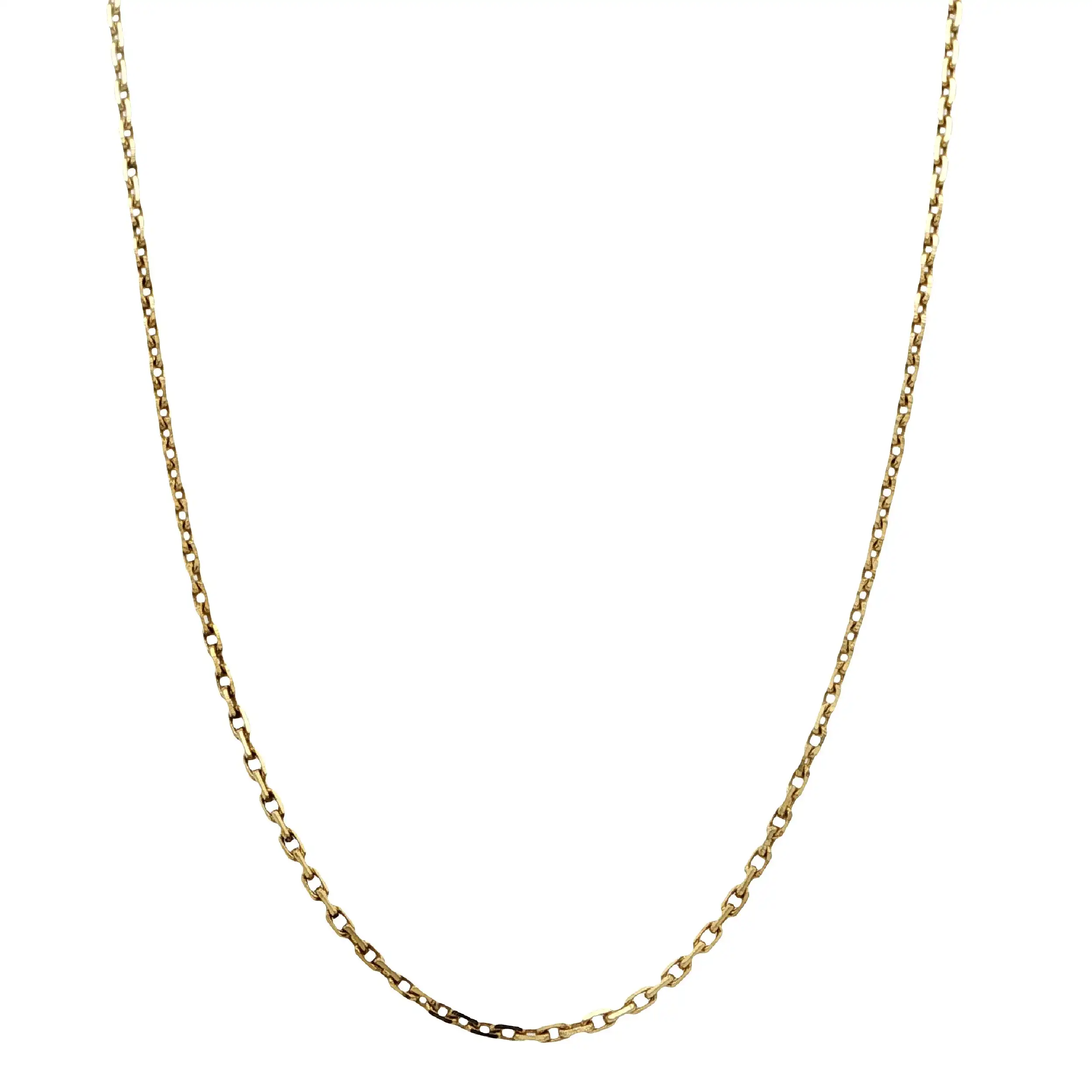 Ankerkette Gelbgold