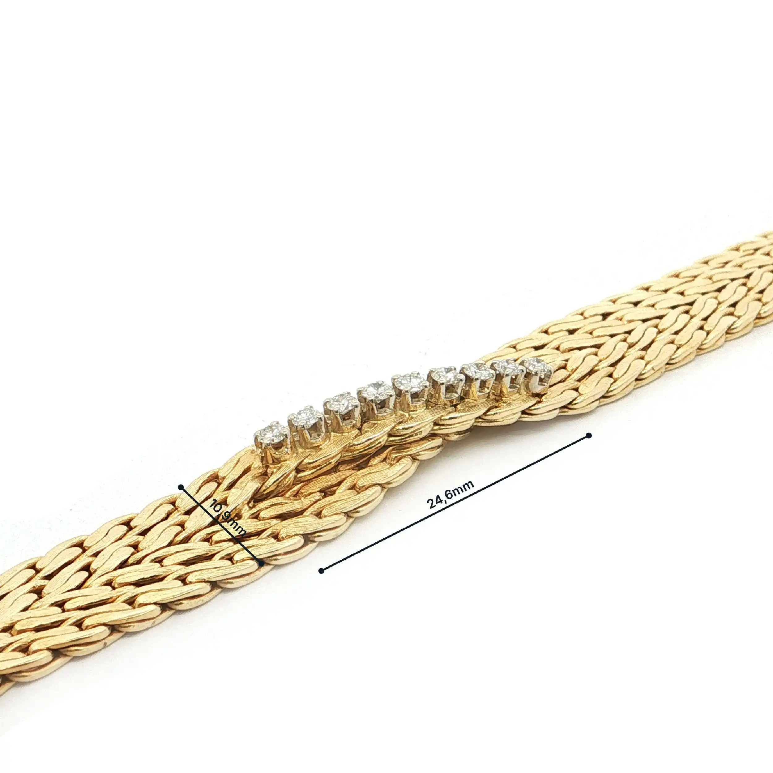 Armband Gelbgold mit Brillanten