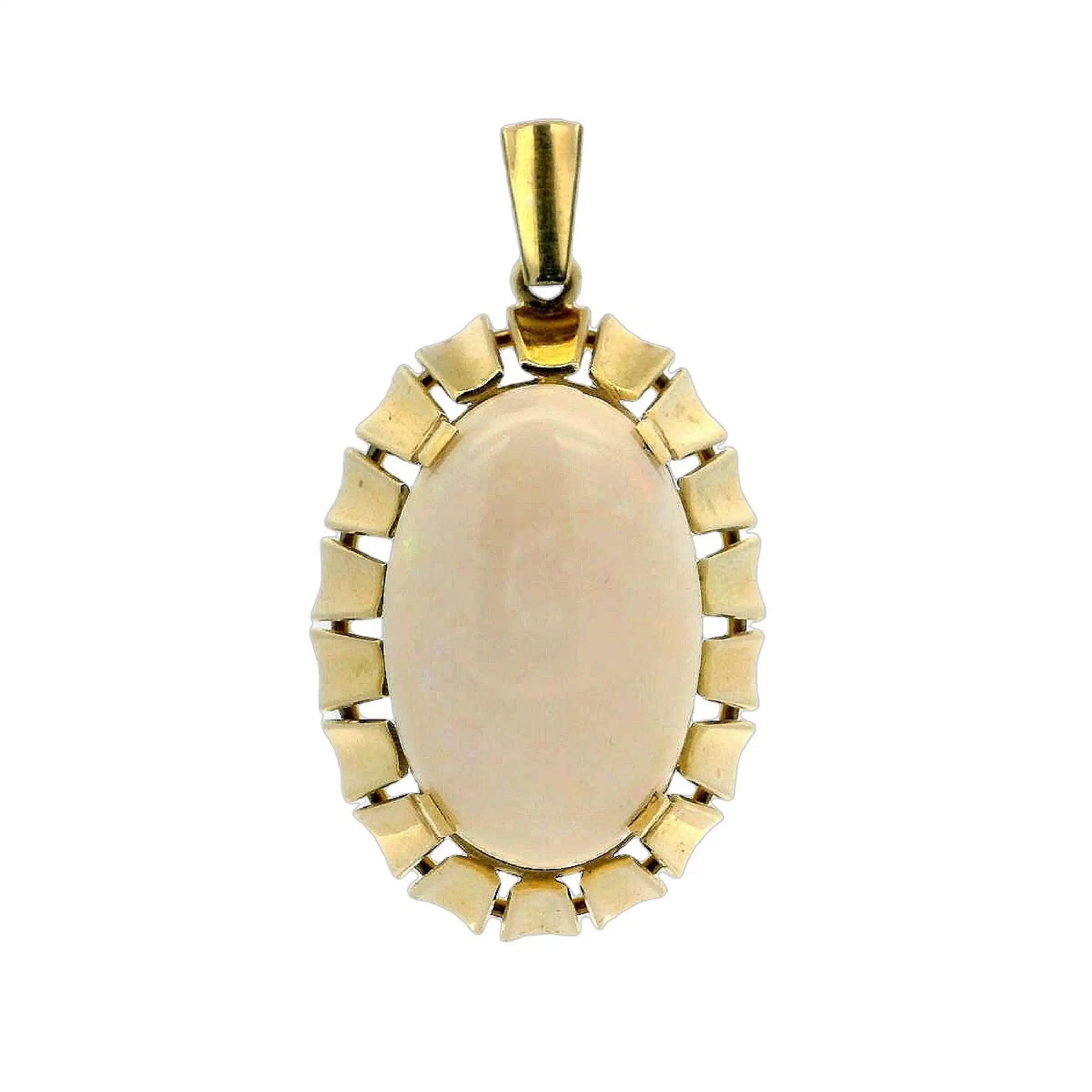 Anhänger Gelbgold mit Opal Anhänger Gelbgold mit Opal