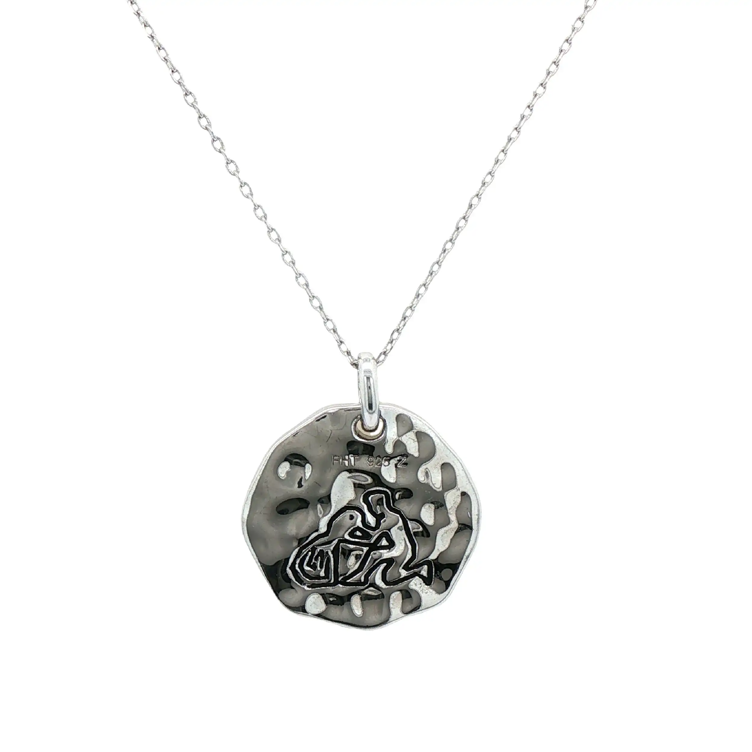 Collier Silber Sternzeichen Waage mit Zirkonia Collier Silber Sternzeichen Waage mit Zirkonia