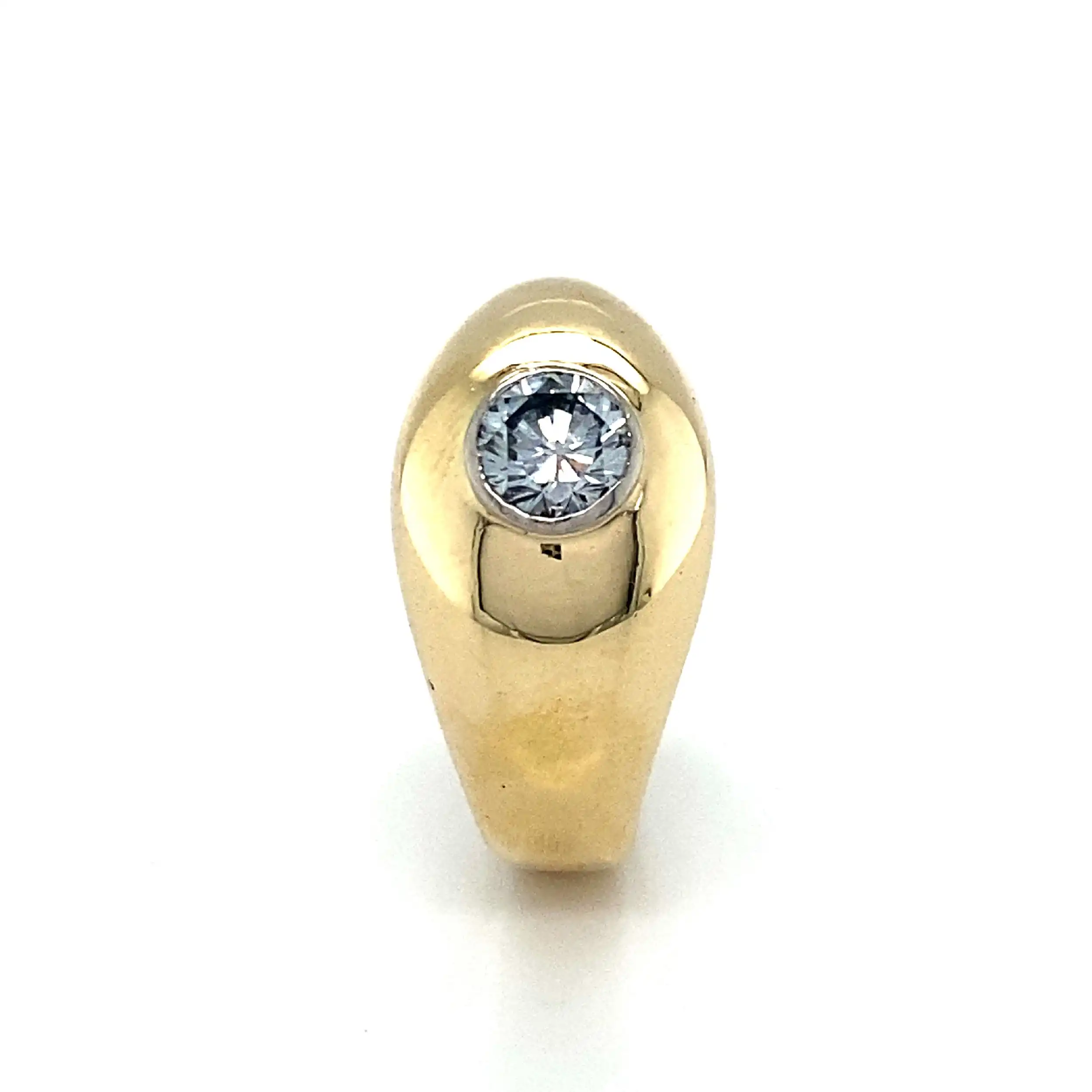 Ring Gelbgold mit Brillant Ring Gelbgold mit Brillant