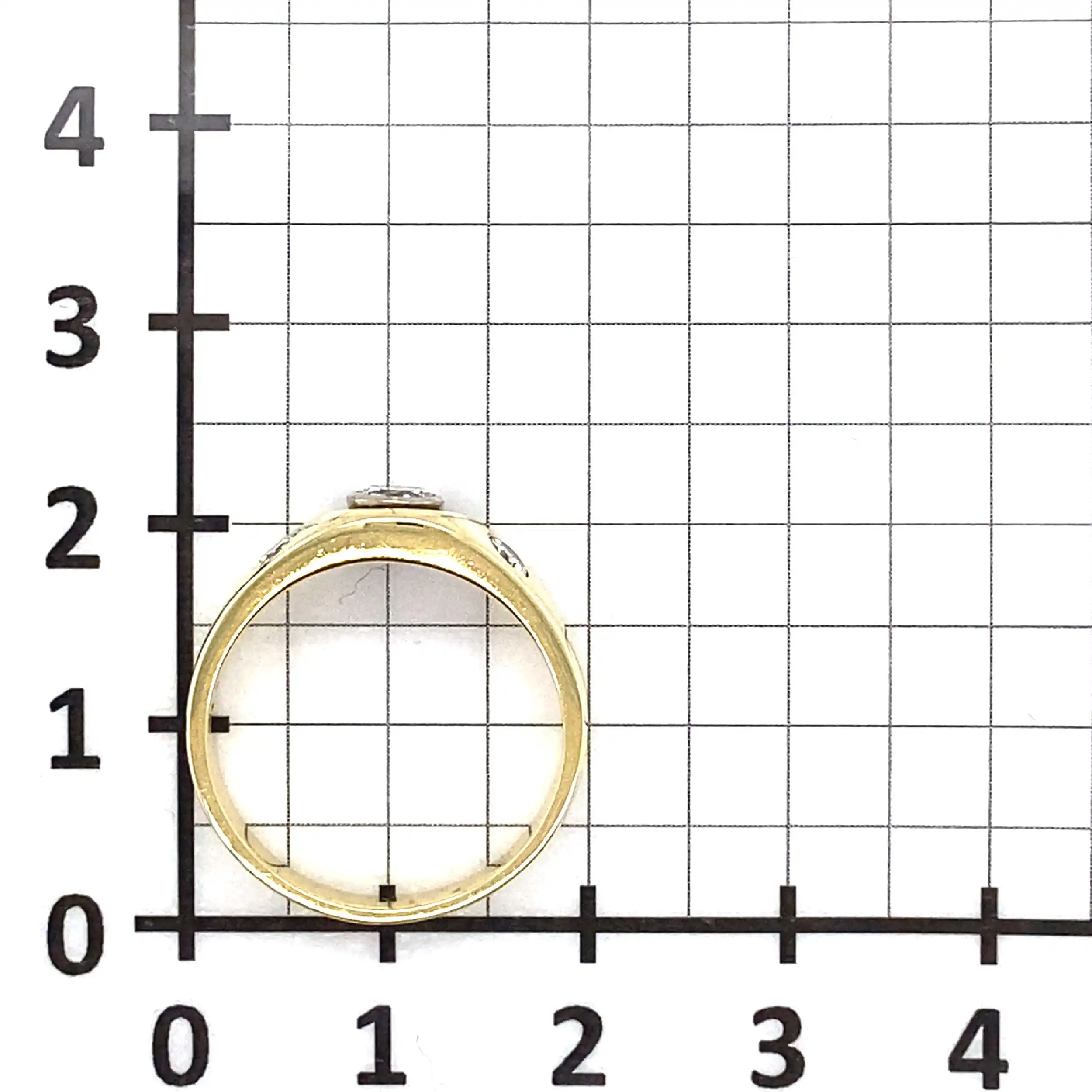 Ring Bicolor mit Brillanten Ring Bicolor mit Brillanten