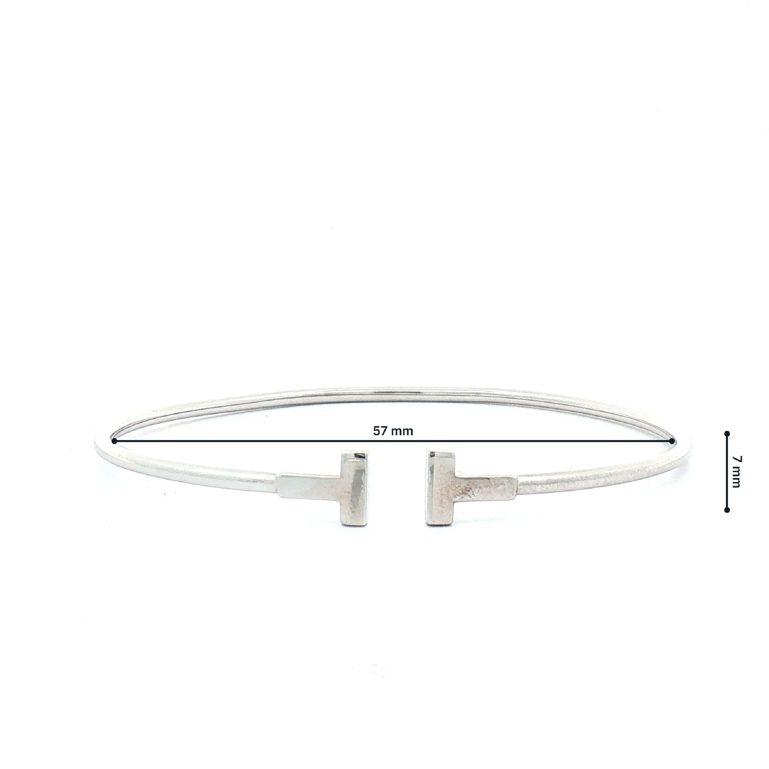 Armreif Weißgold Wire Tiffany&Co
