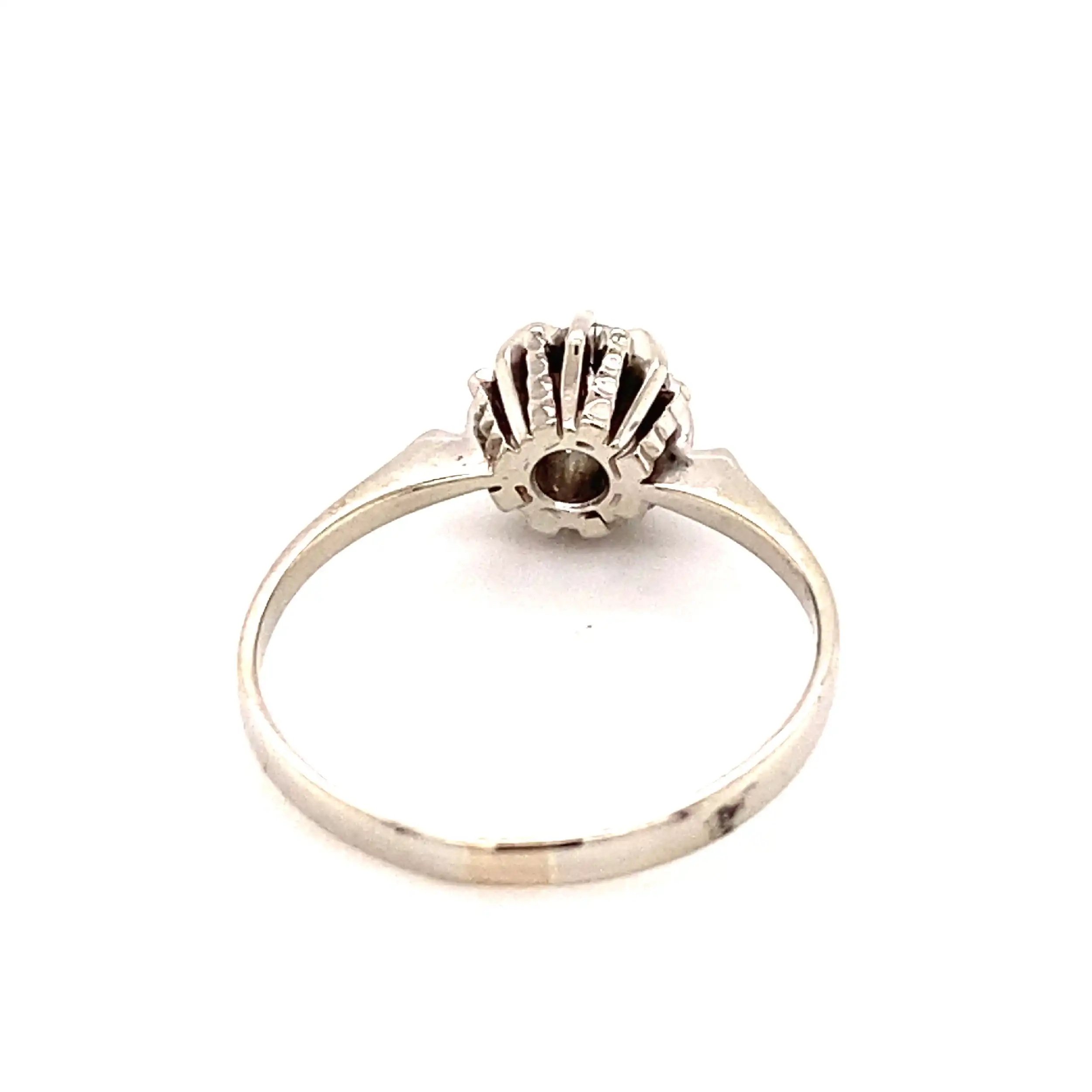 Ring Weißgold mit Solitär Brillant Ring Weißgold mit Solitär Brillant