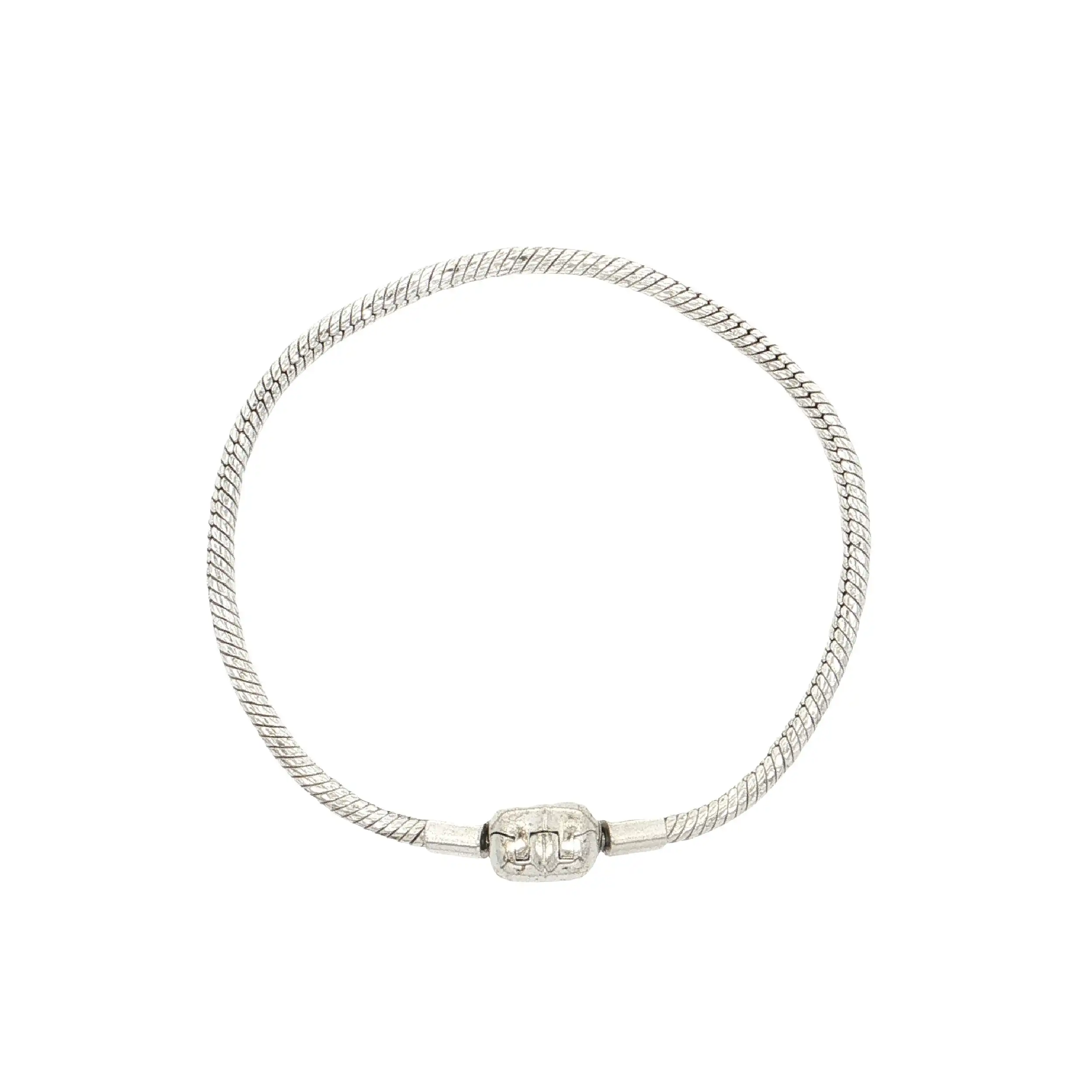 Charm-Armband Silber "Pandora" mit Herzverschluss Charm-Armband Silber "Pandora" mit Herzverschluss