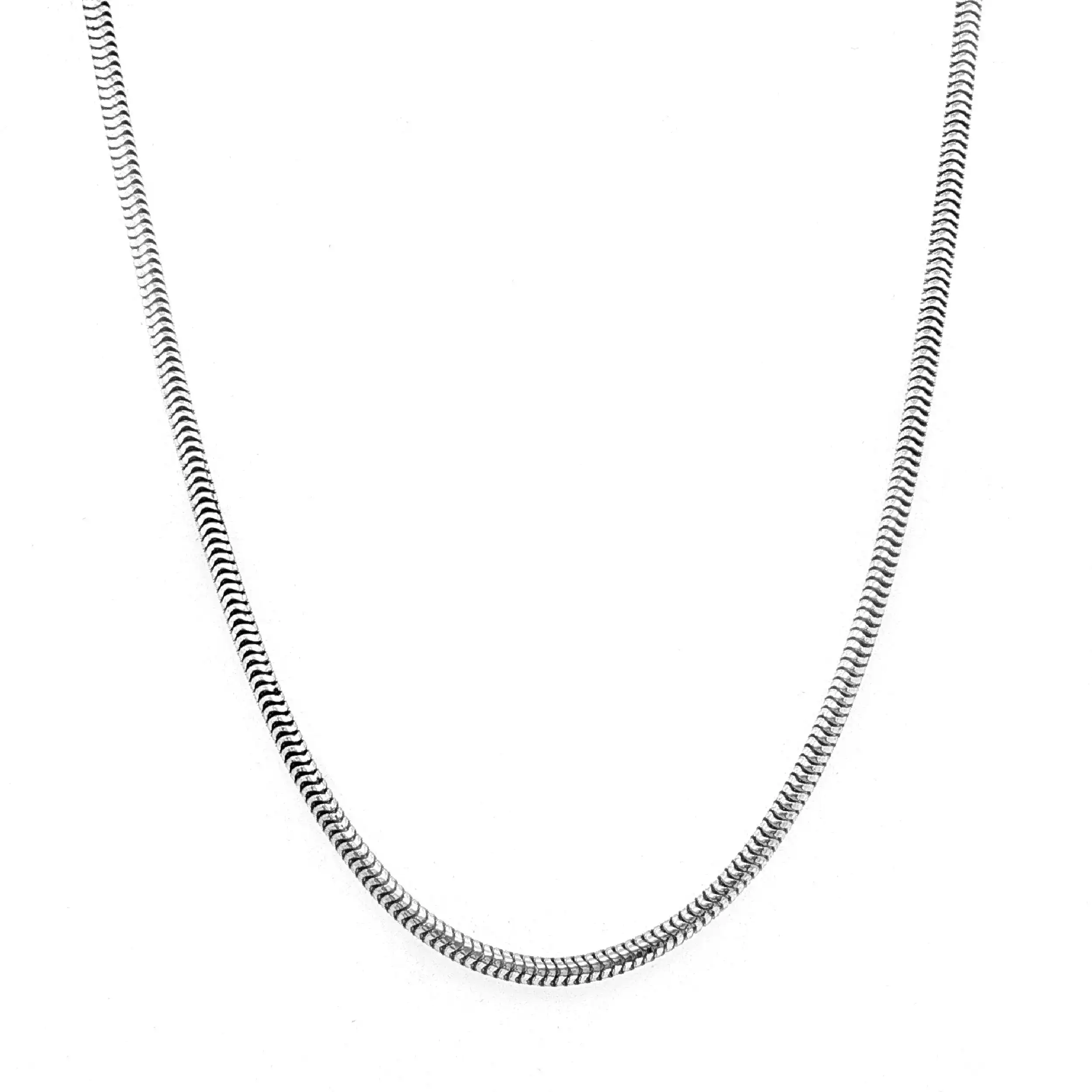 Schlangenkette Silber