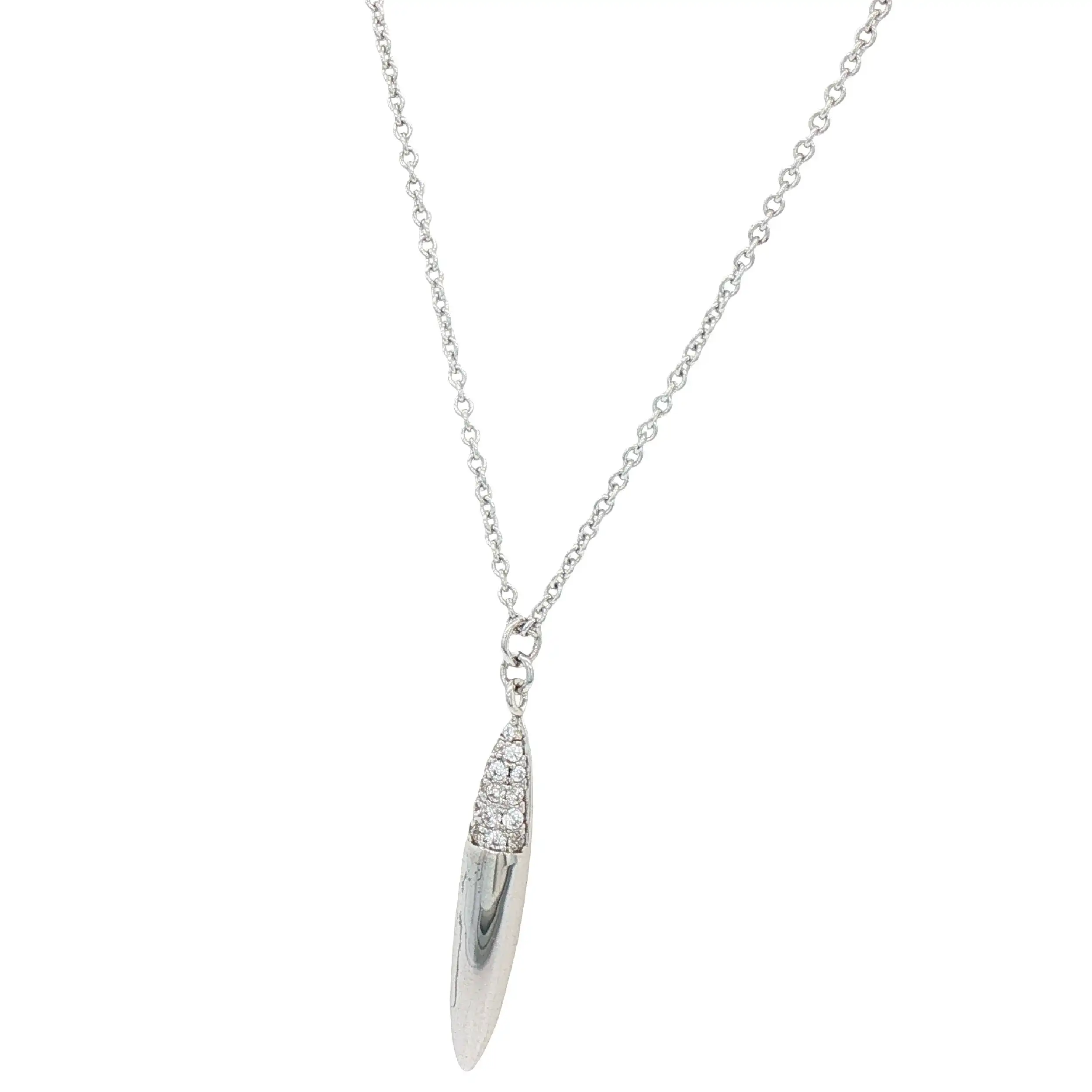 Ankercollier Silber "Elypse" mit Zirkonia Ankercollier Silber "Elypse" mit Zirkonia