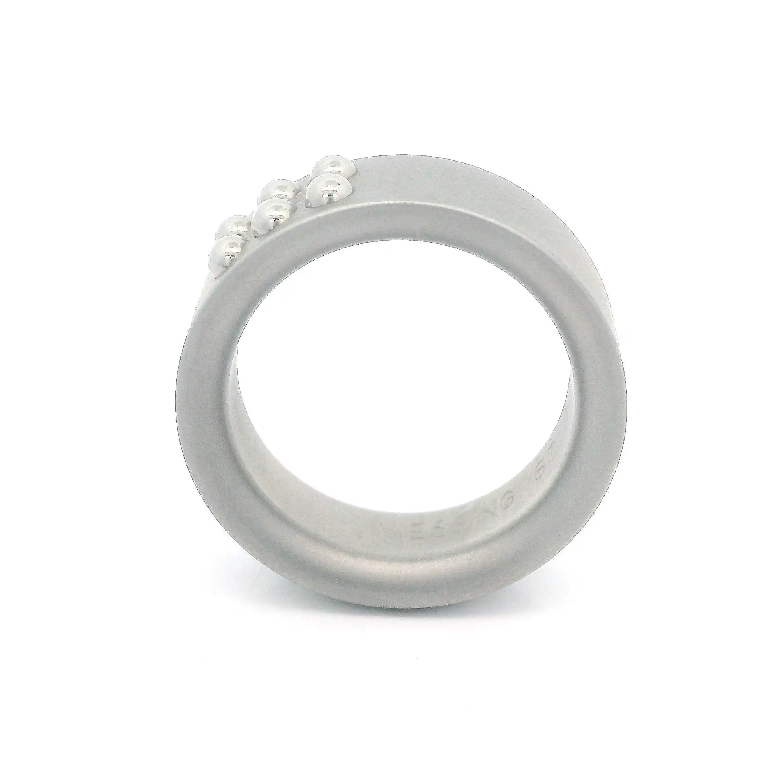 Ring Stahl Niessing Berry mit Kugeln Ring Stahl Niessing Berry mit Kugeln