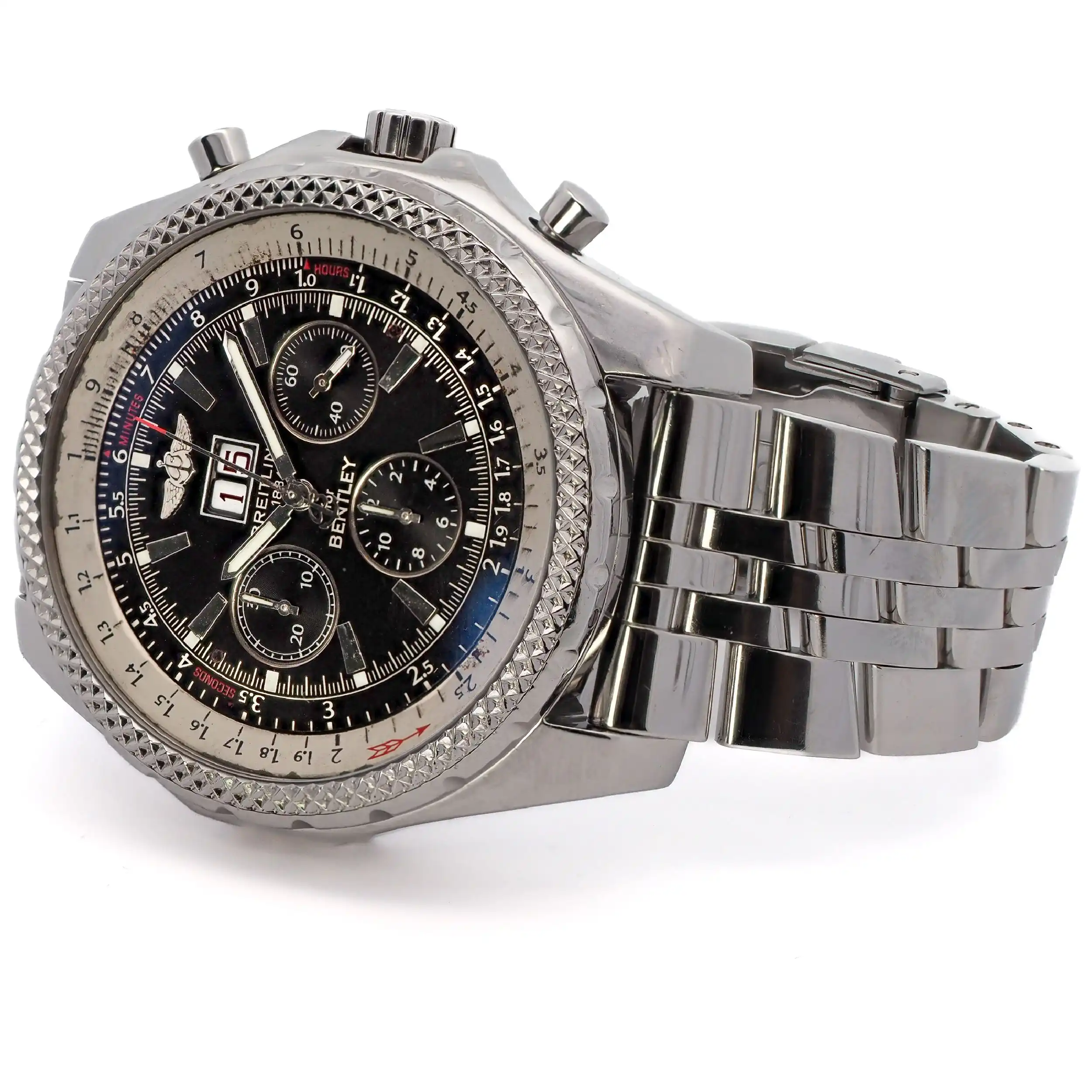 Herrenuhr Breitling for Bentley Referenz A44362 mit Box und 