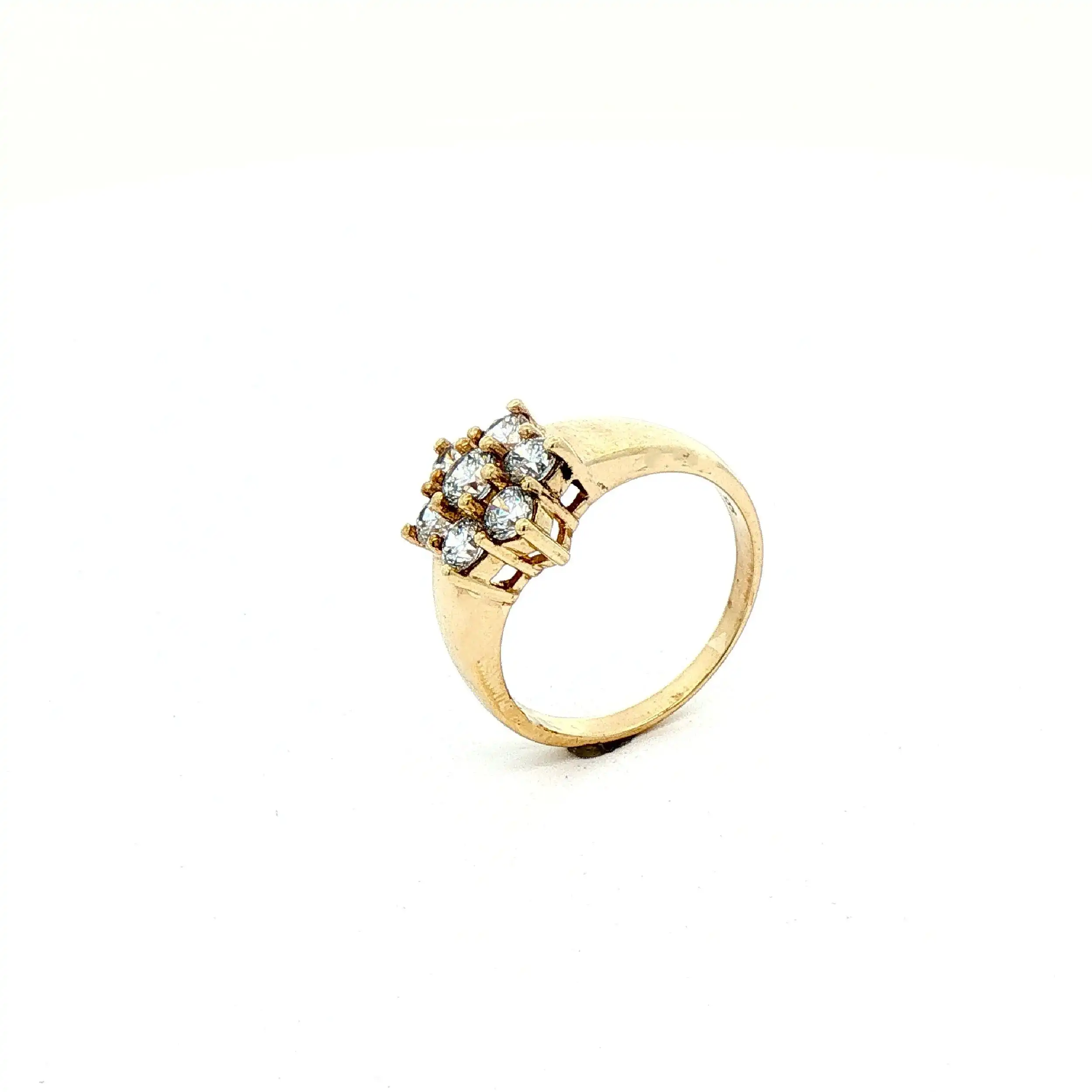 Ring Gelbgold mit Zirkonia Ring Gelbgold mit Zirkonia