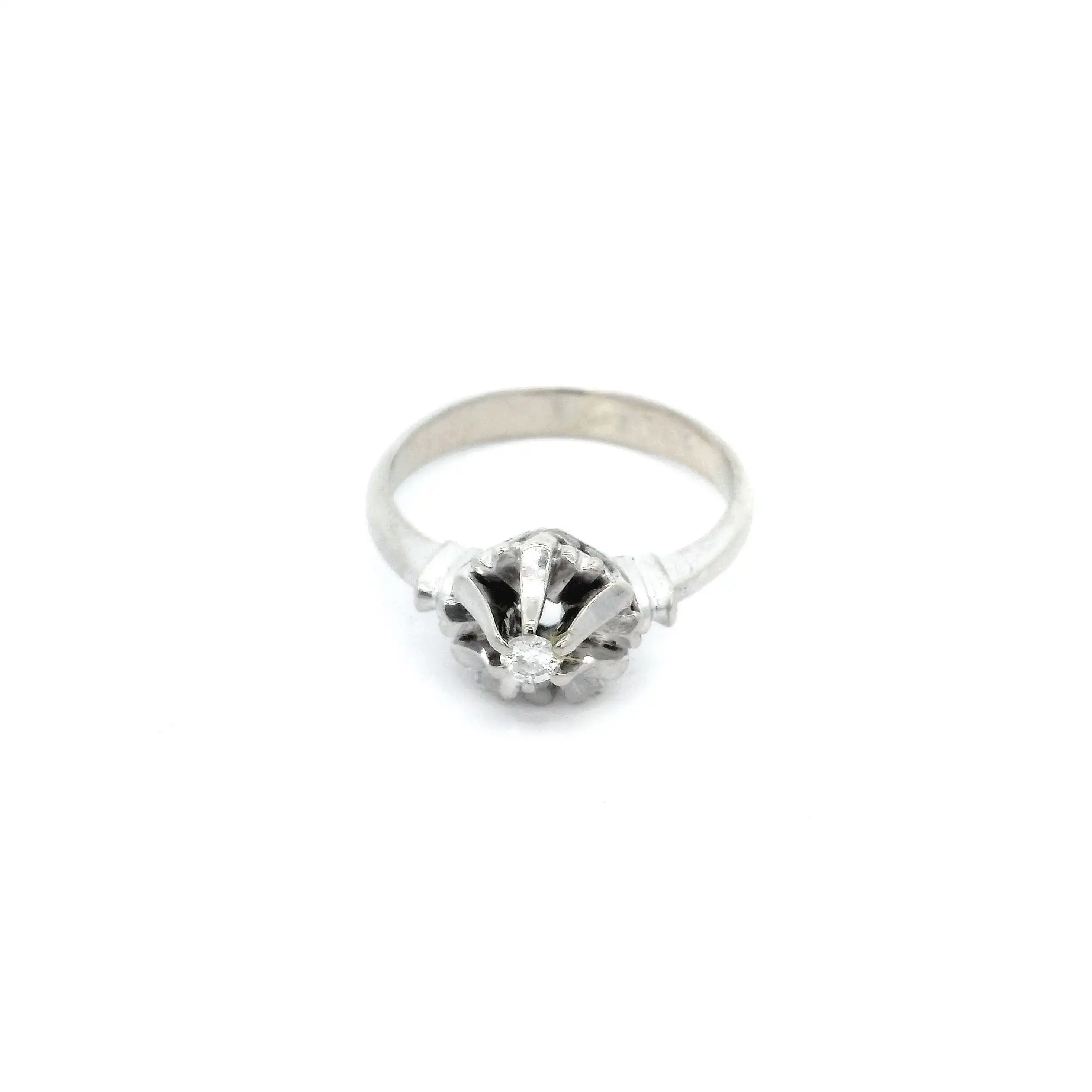 Ring Weißgold mit Brillant