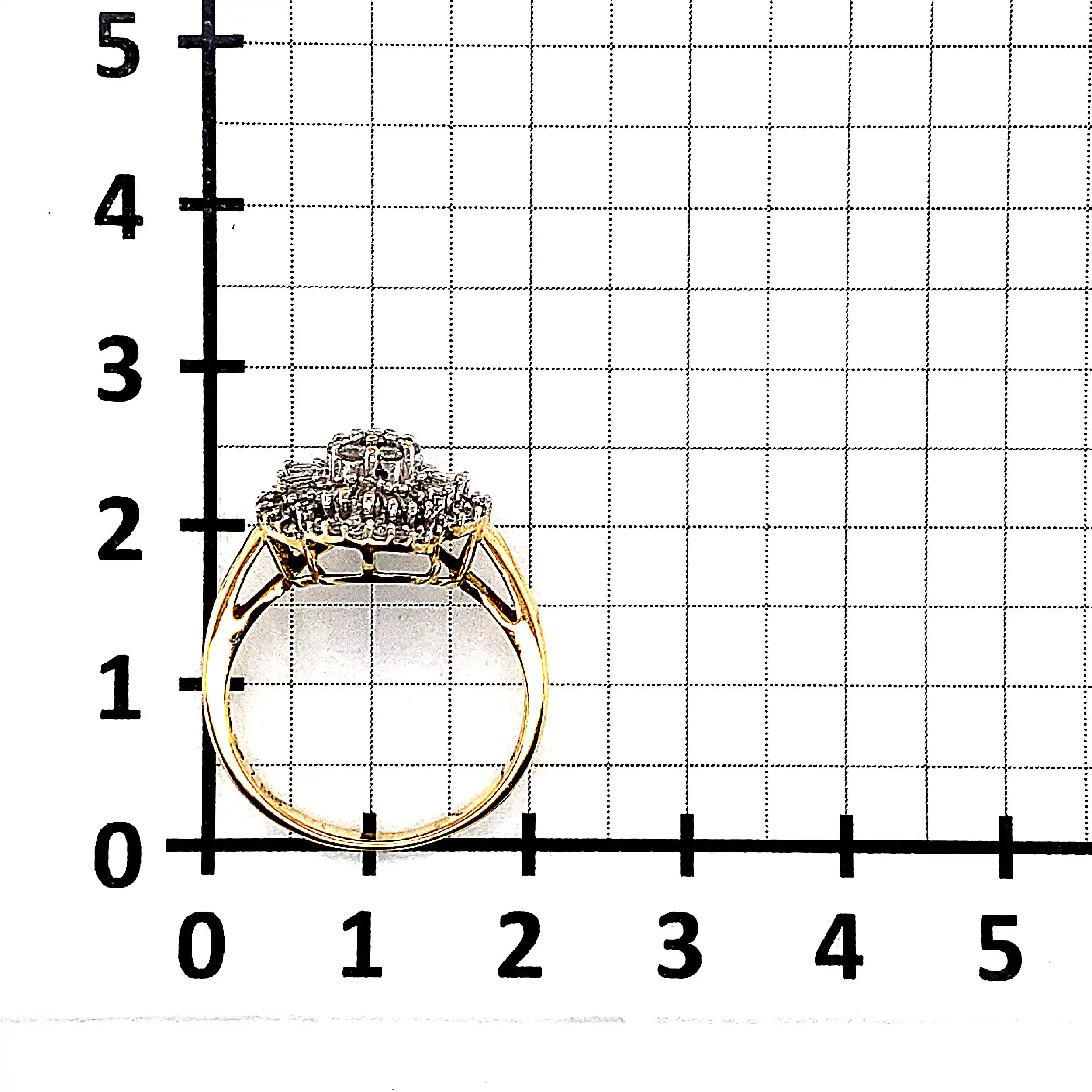 Ring Bicolor mit Brillanten und Diamanten Ring Bicolor mit Brillanten und Diamanten