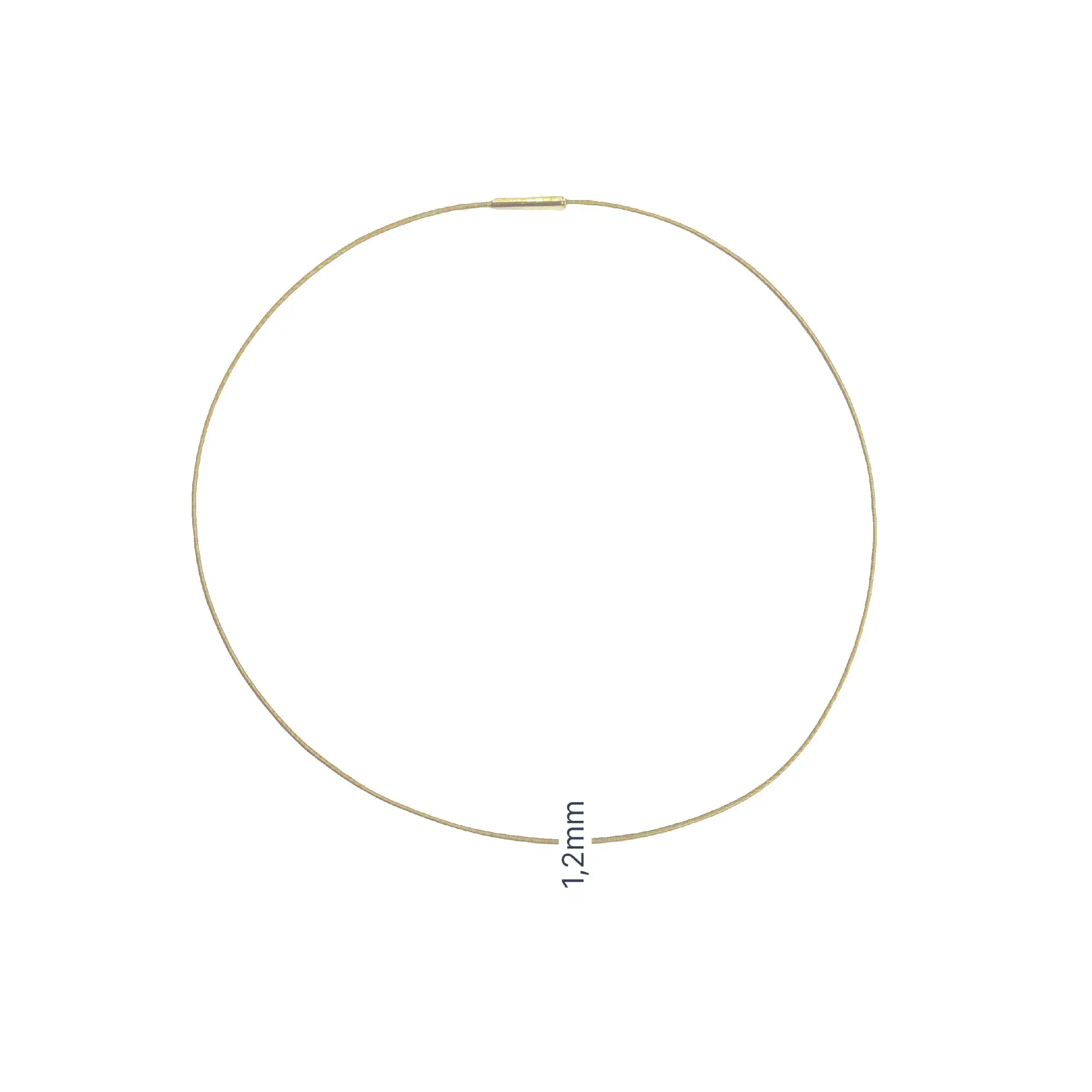 Halsreif Gelbgold von Niessing Schnur