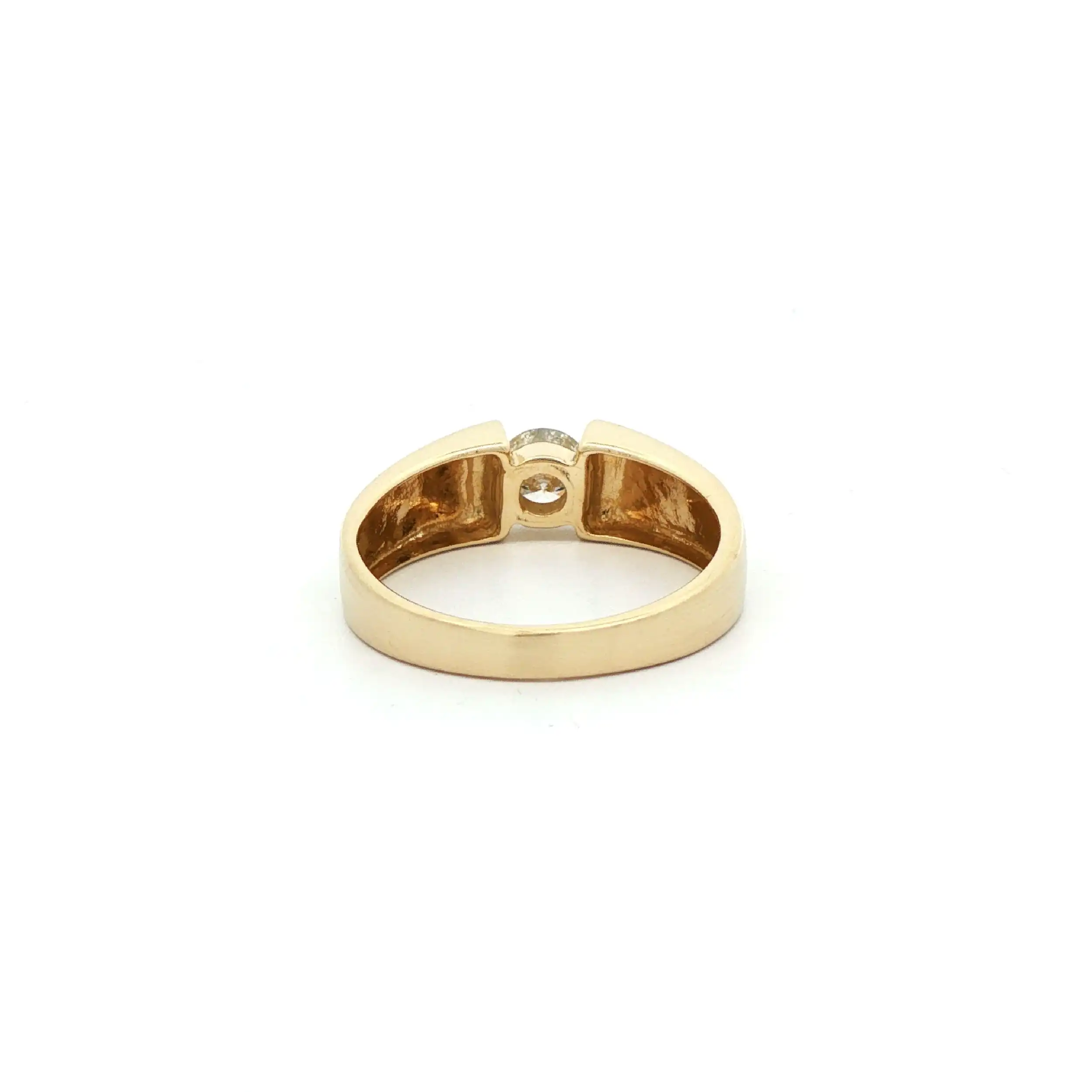 Spannring Gelbgold mit Brillanten Spannring Gelbgold mit Brillanten
