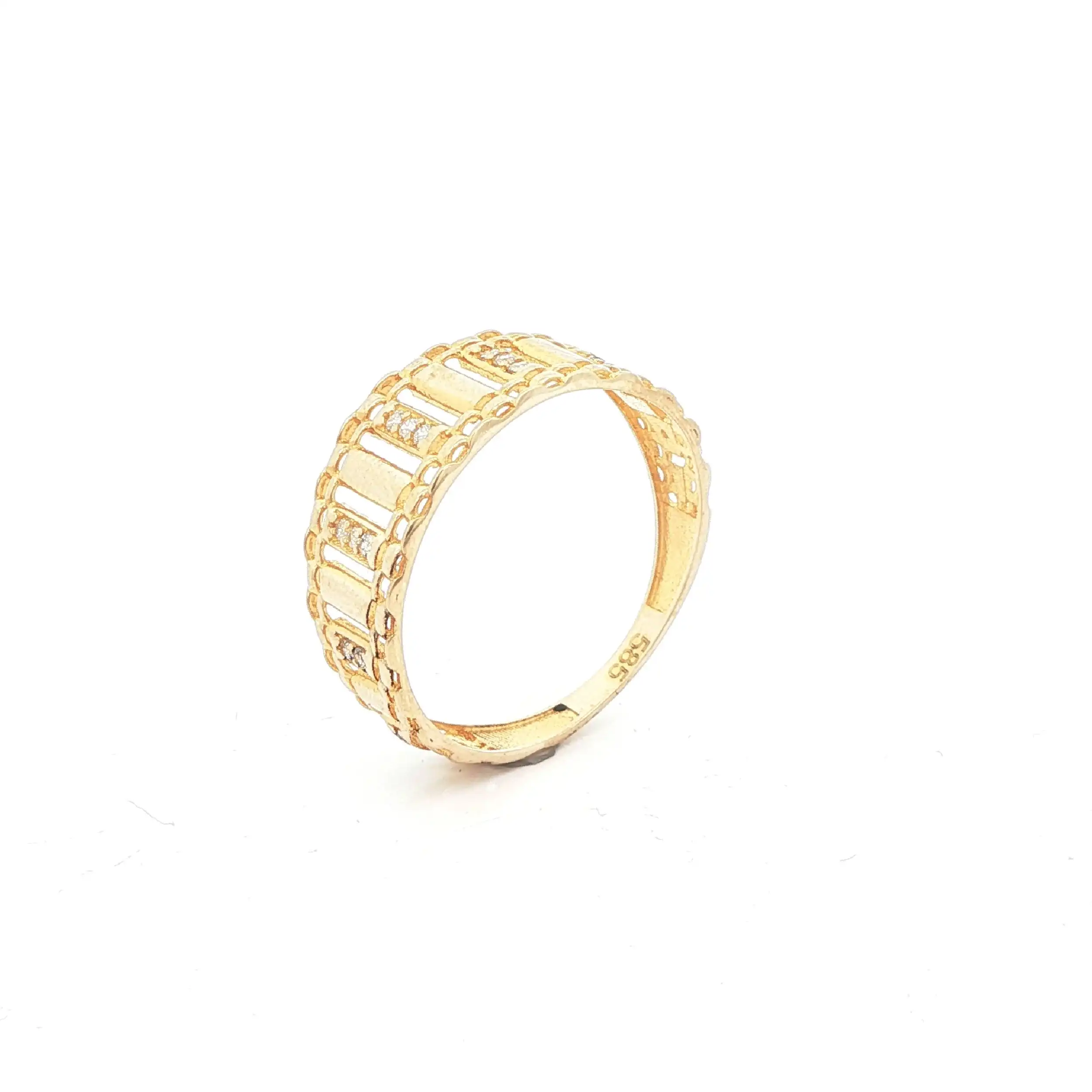 Ring Gelbgold mit Zirkonia Ring Gelbgold mit Zirkonia