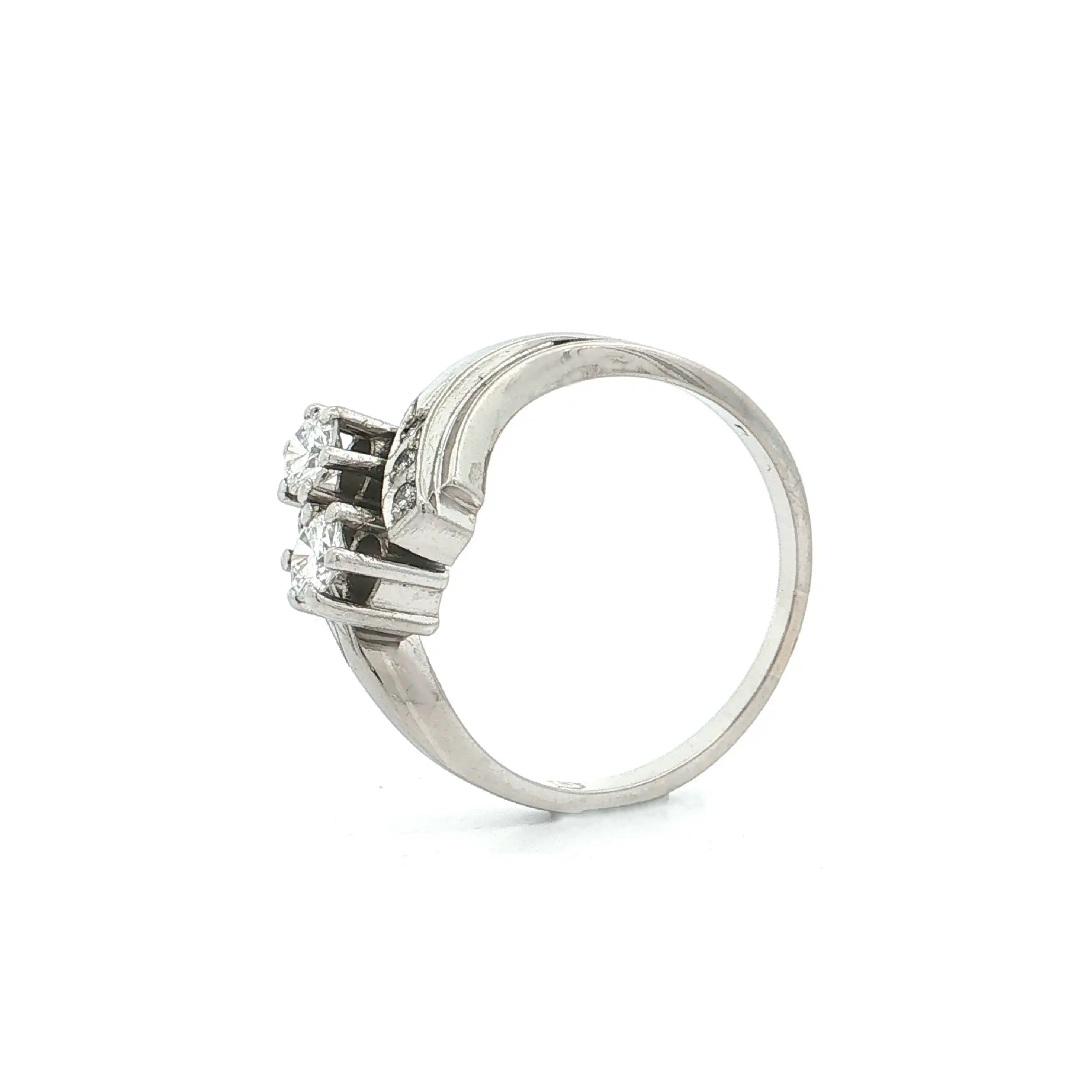 Ring Weißgold mit Brillanten