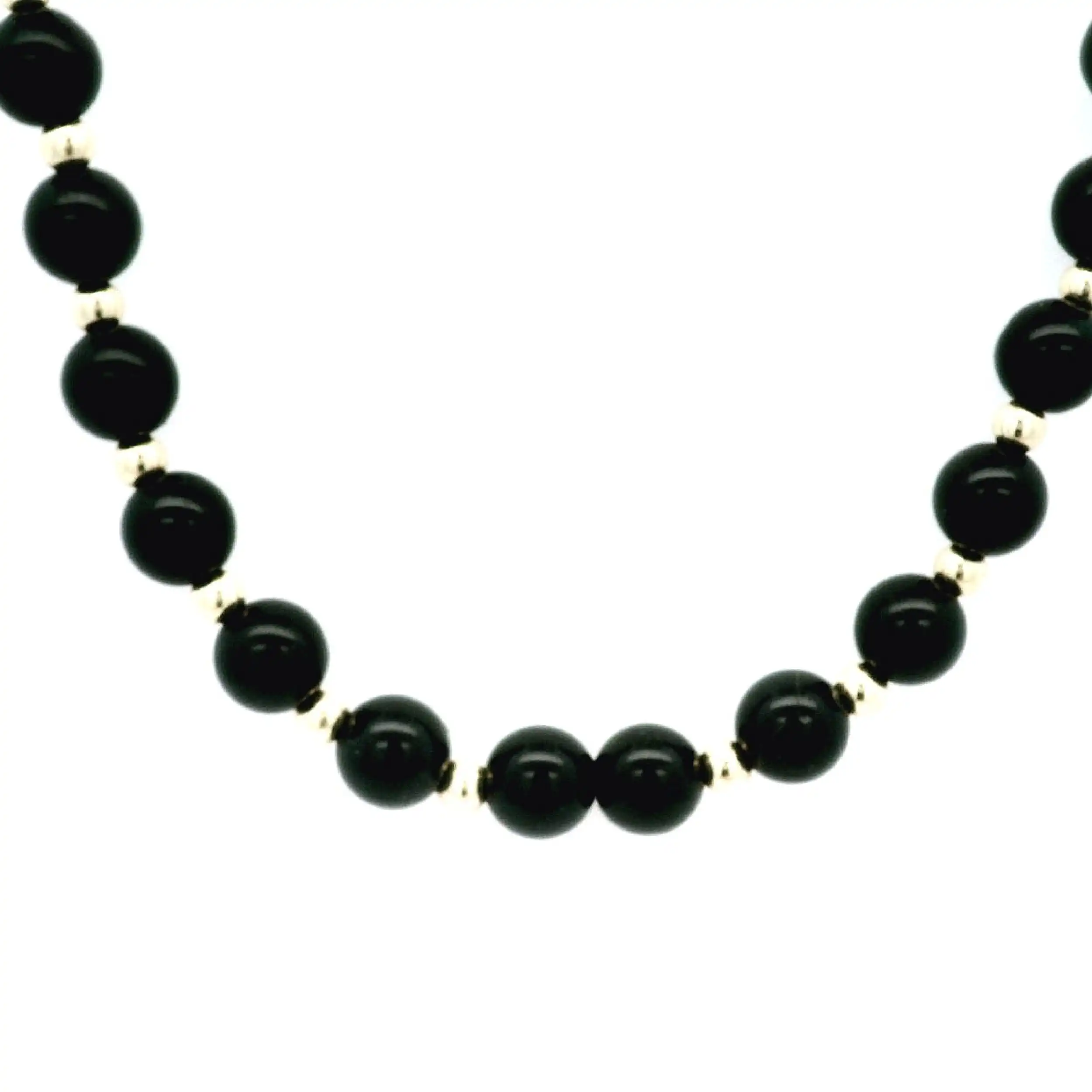 Kette mit Kugeln Gelbgold Kette mit Kugeln Gelbgold