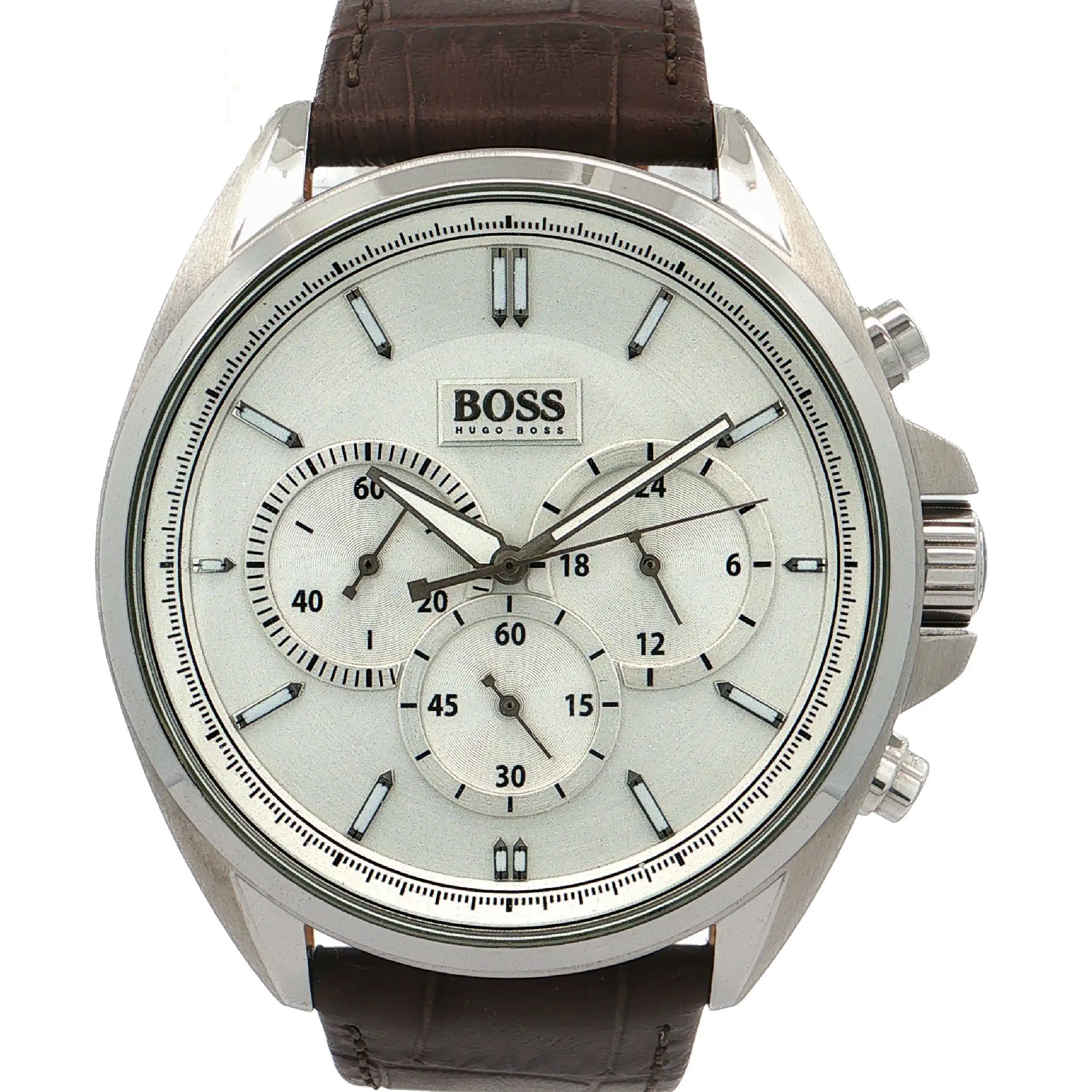 Herrenuhr BOSS Stahl HB 188.1.14.2672 Chronograph mit Box