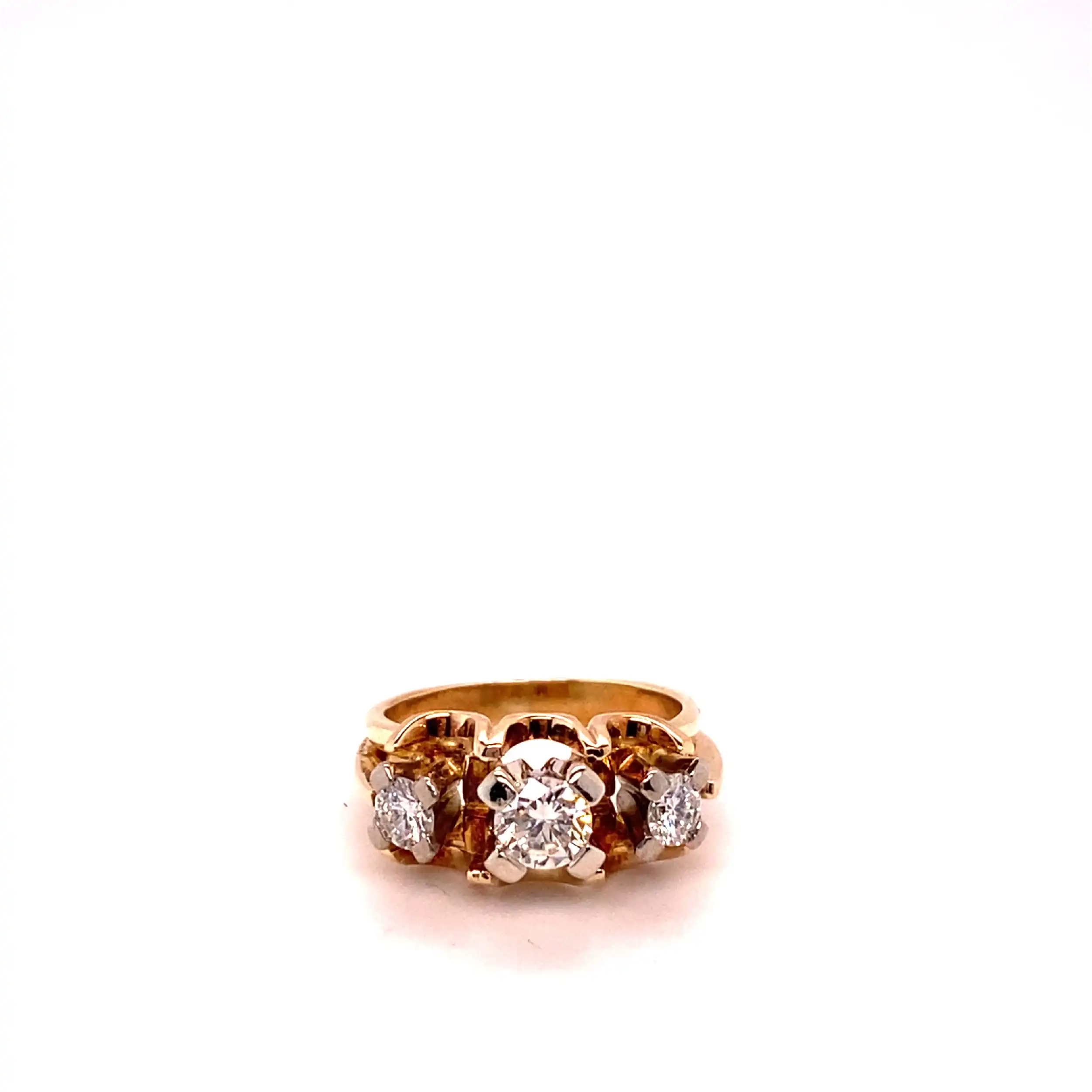 Ring Gelbgold mit Brillanten Ring Gelbgold mit Brillanten