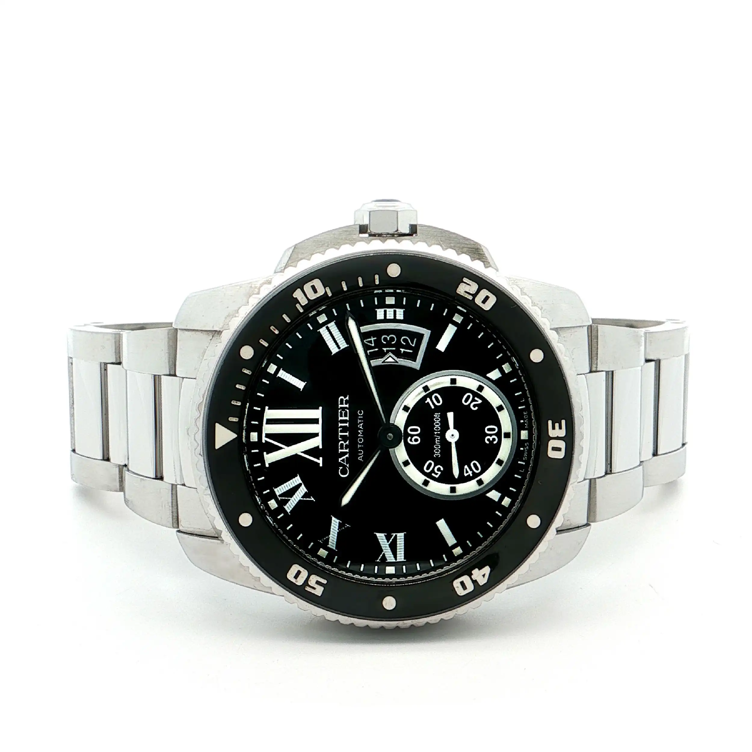 Herrenuhr Cartier Calibre de Cartier Diver mit Box und Papieren Herrenuhr Cartier Calibre de Cartier Diver mit Box und Papieren