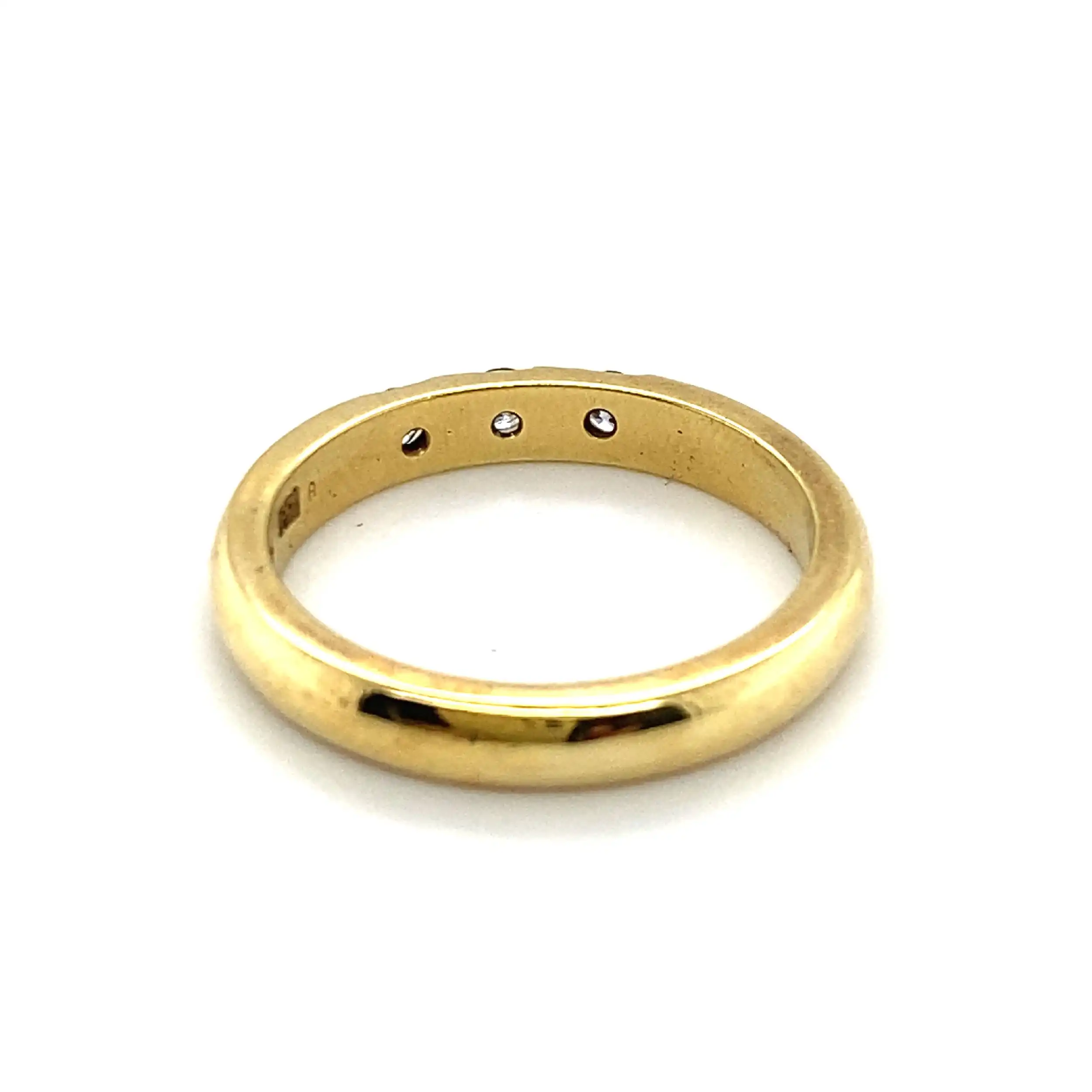 Ring Gelbgold mit Brillanten Ring Gelbgold mit Brillanten
