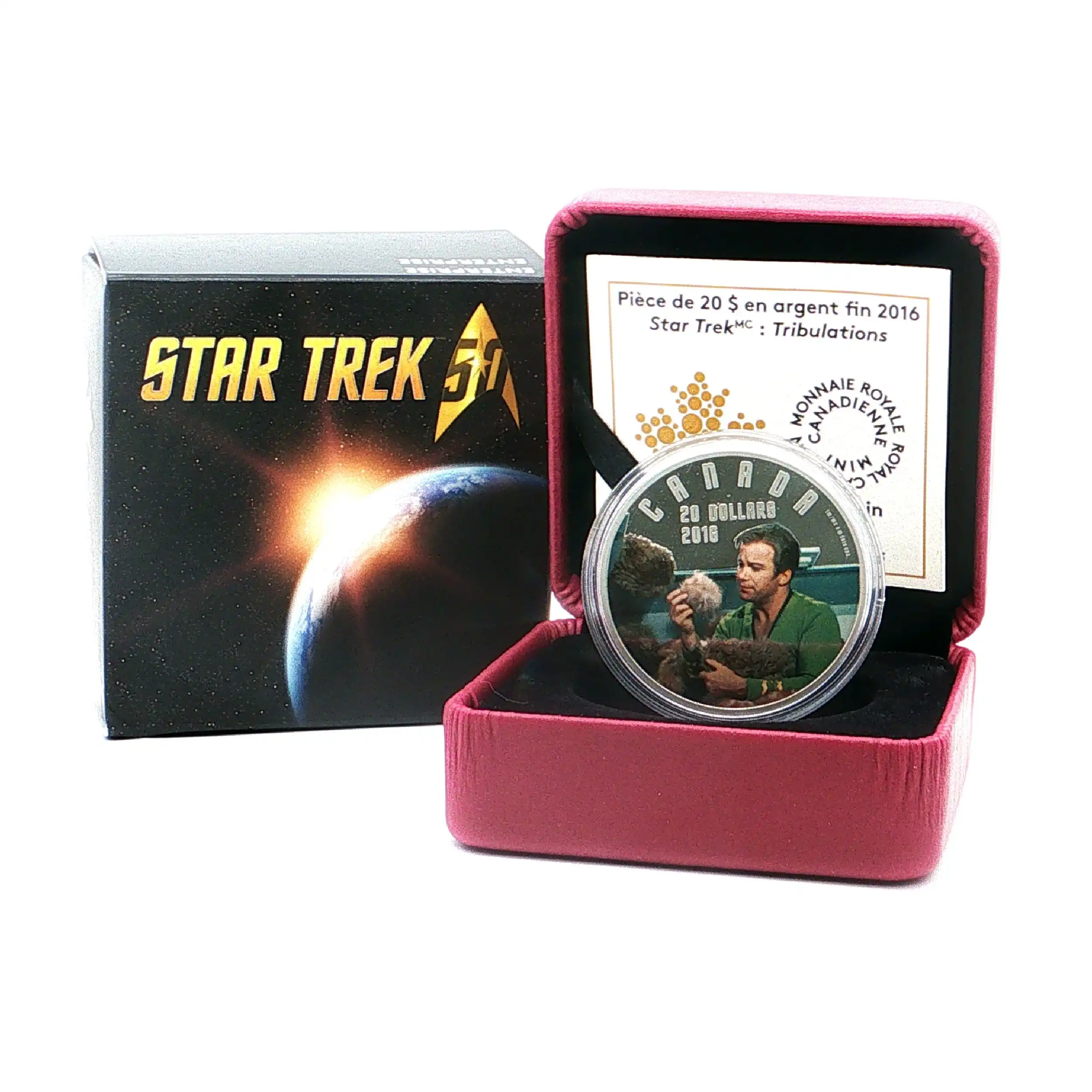 Münze Silber "Star Trek - The Trouble with Tribbles"
