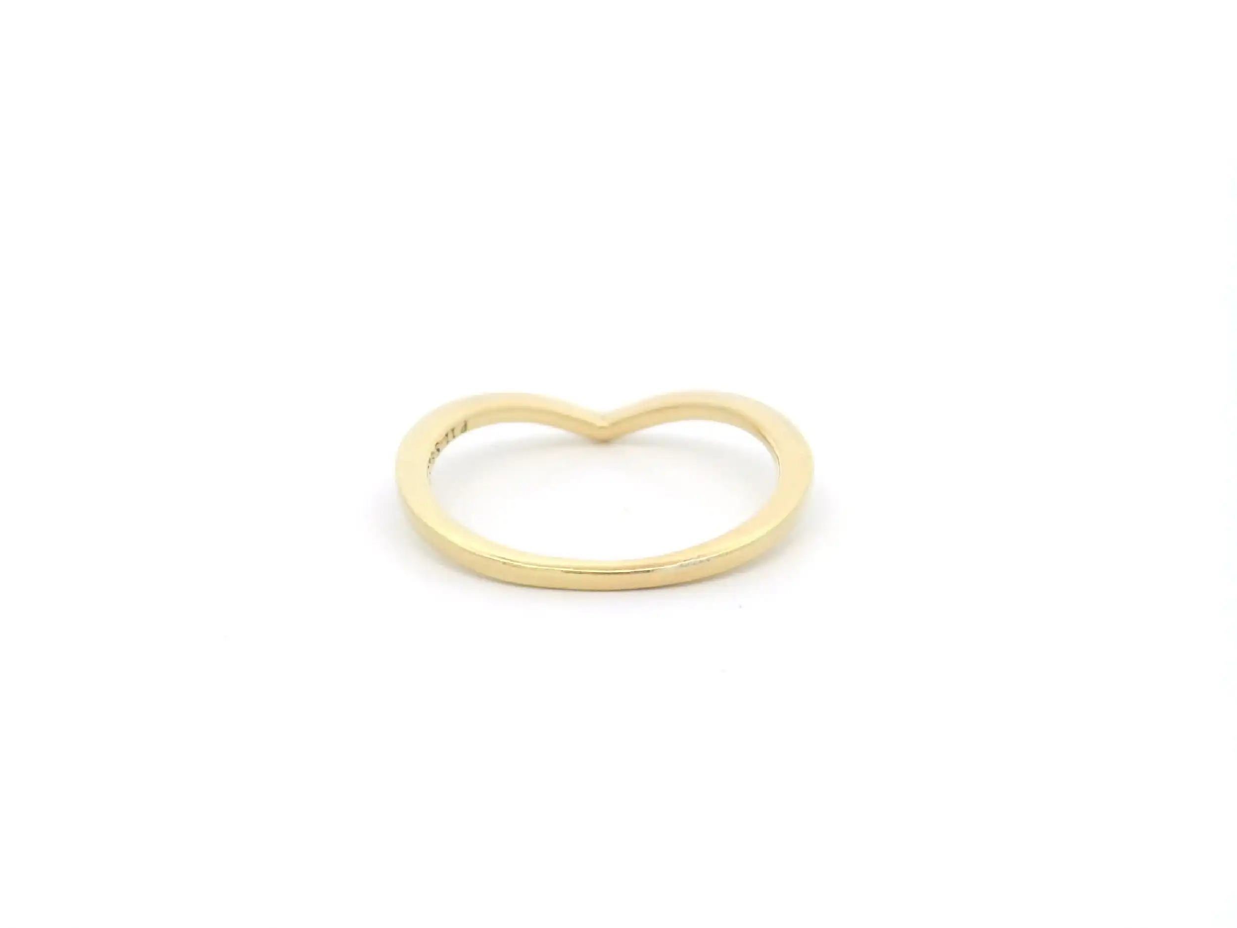 Pandora Ring polierter Wishbone vergoldet Pandora Ring polierter Wishbone vergoldet