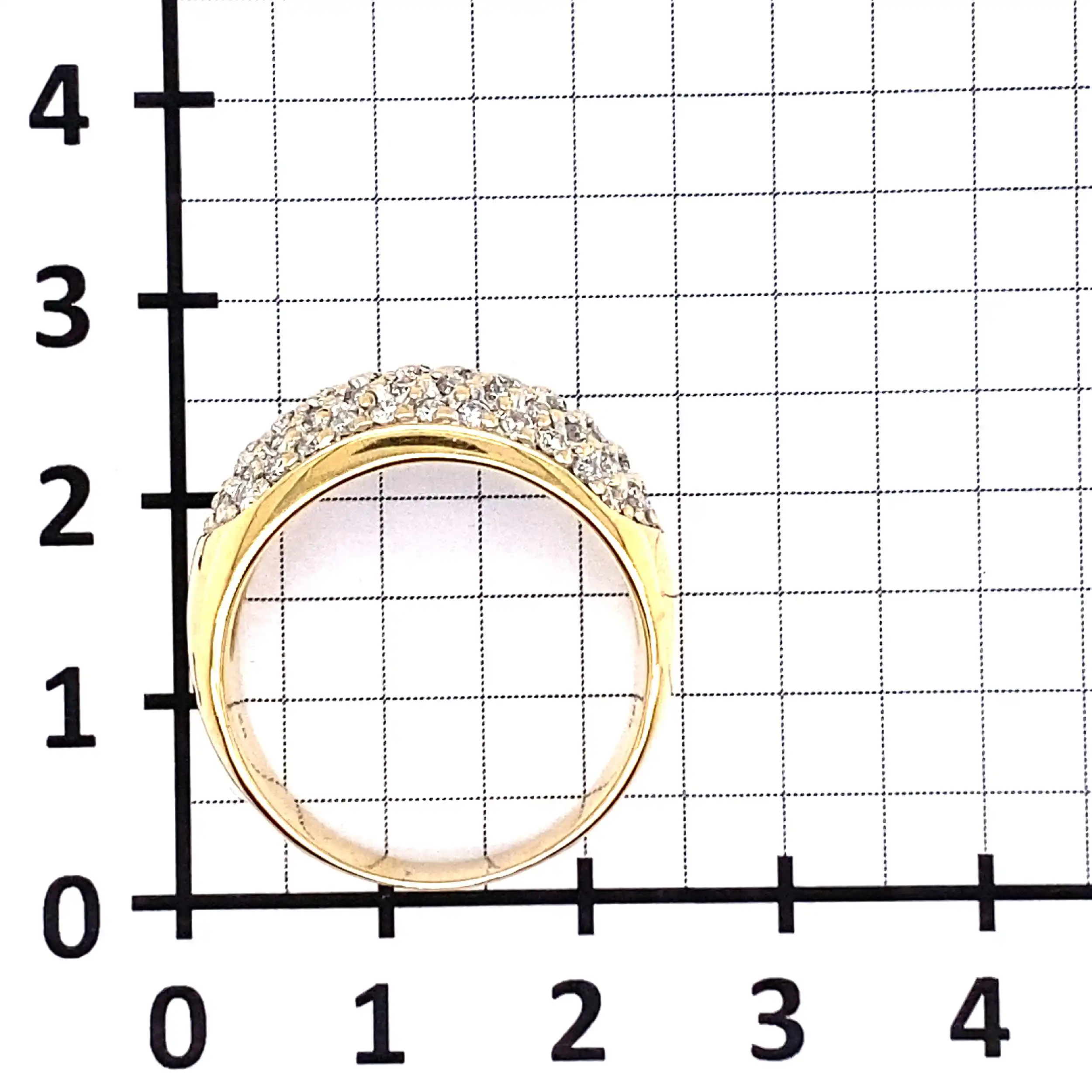 Ring Gelbgold mit Brillanten