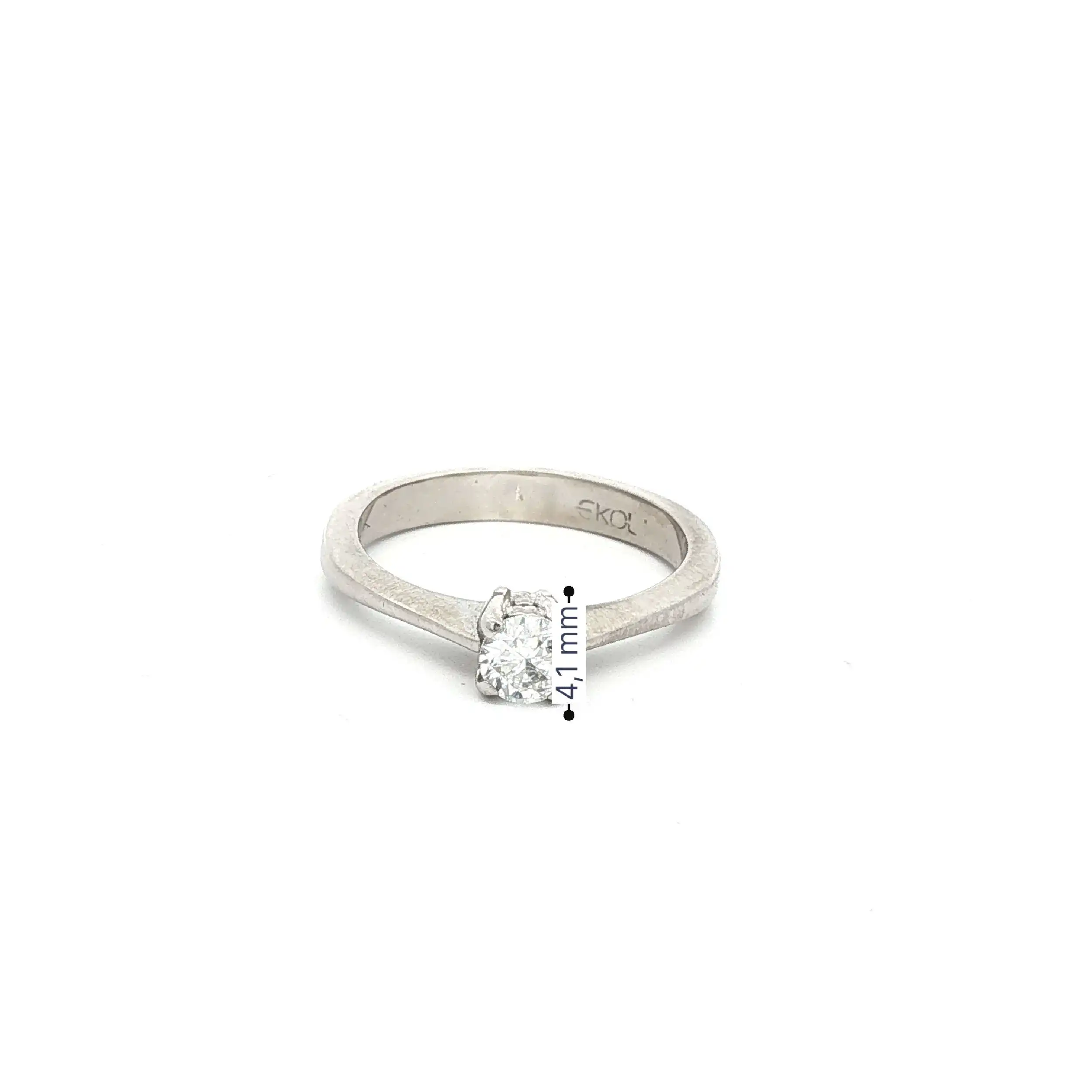 Ring Weißgold mit Brillant
