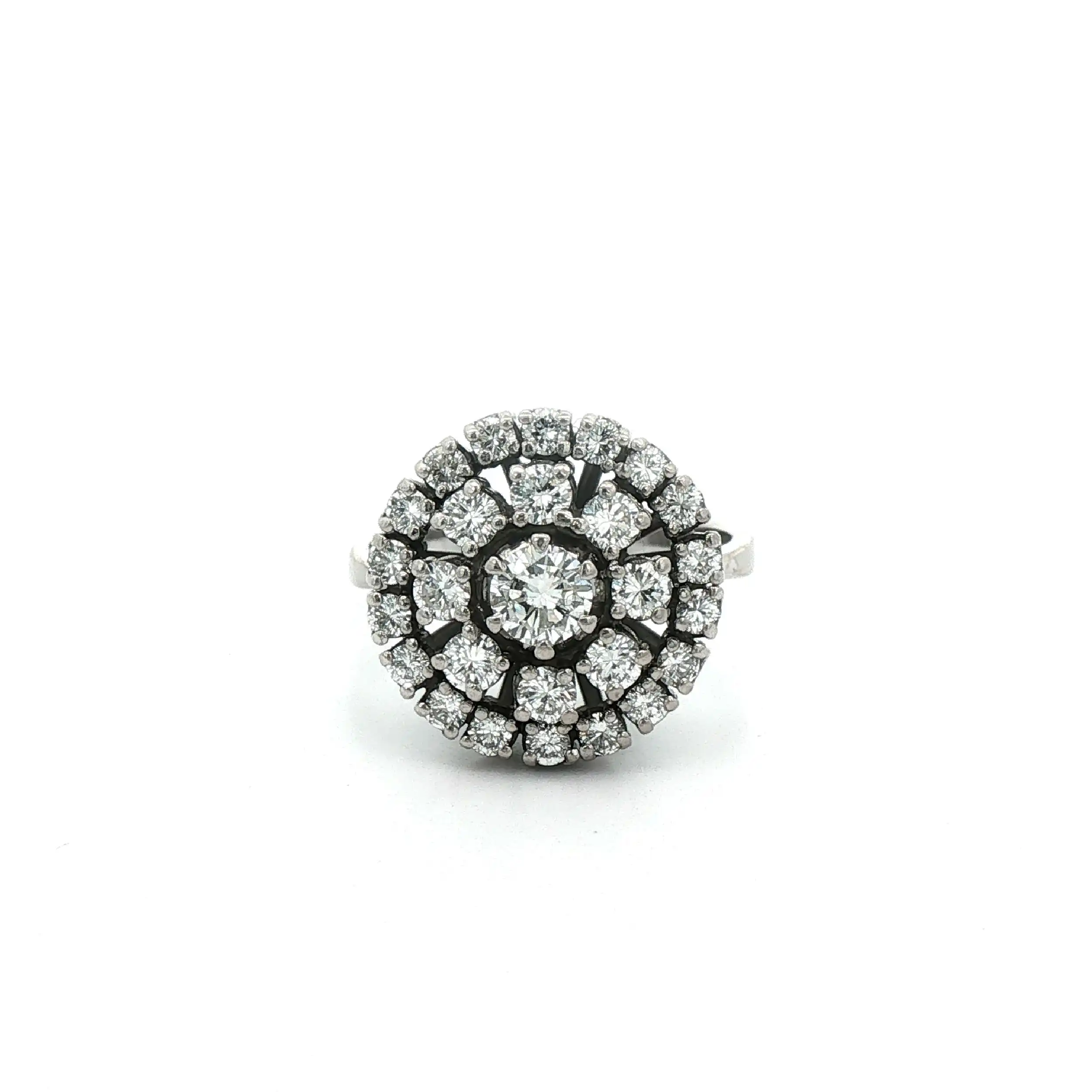 Ring Weißgold mit Brillanten