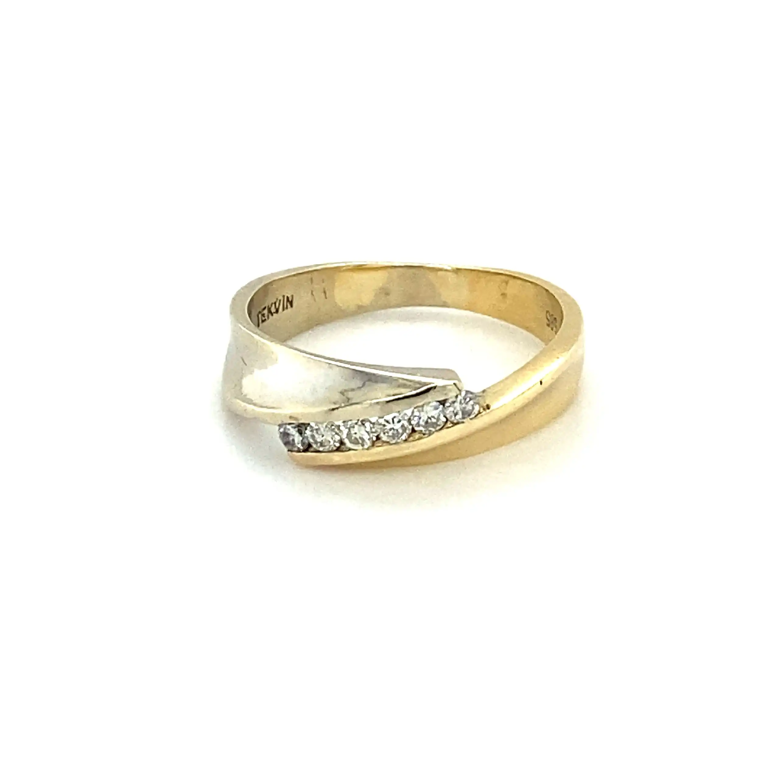 Ring Bicolor mit Brillanten Ring Bicolor mit Brillanten
