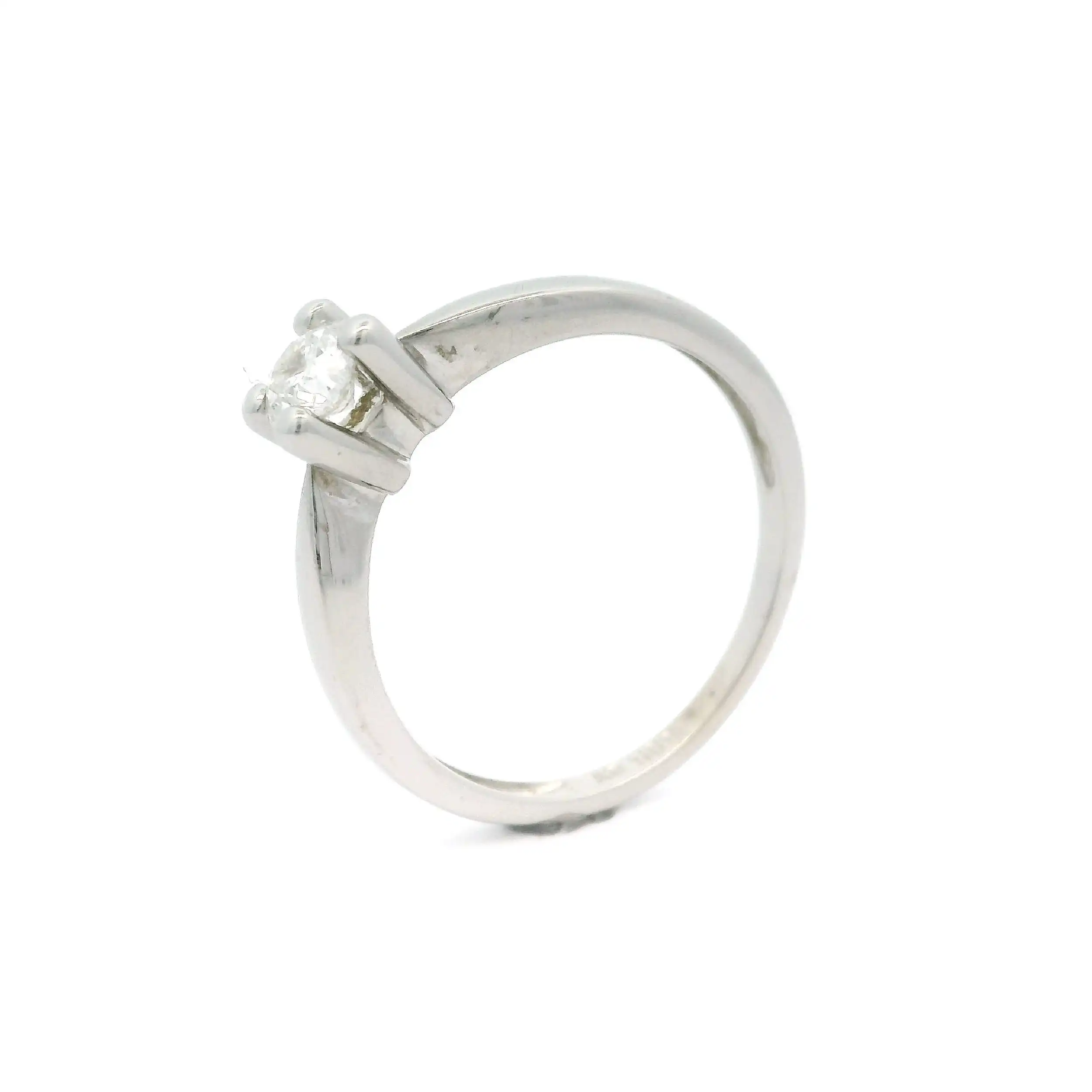 Ring Weißgold mit Brillant