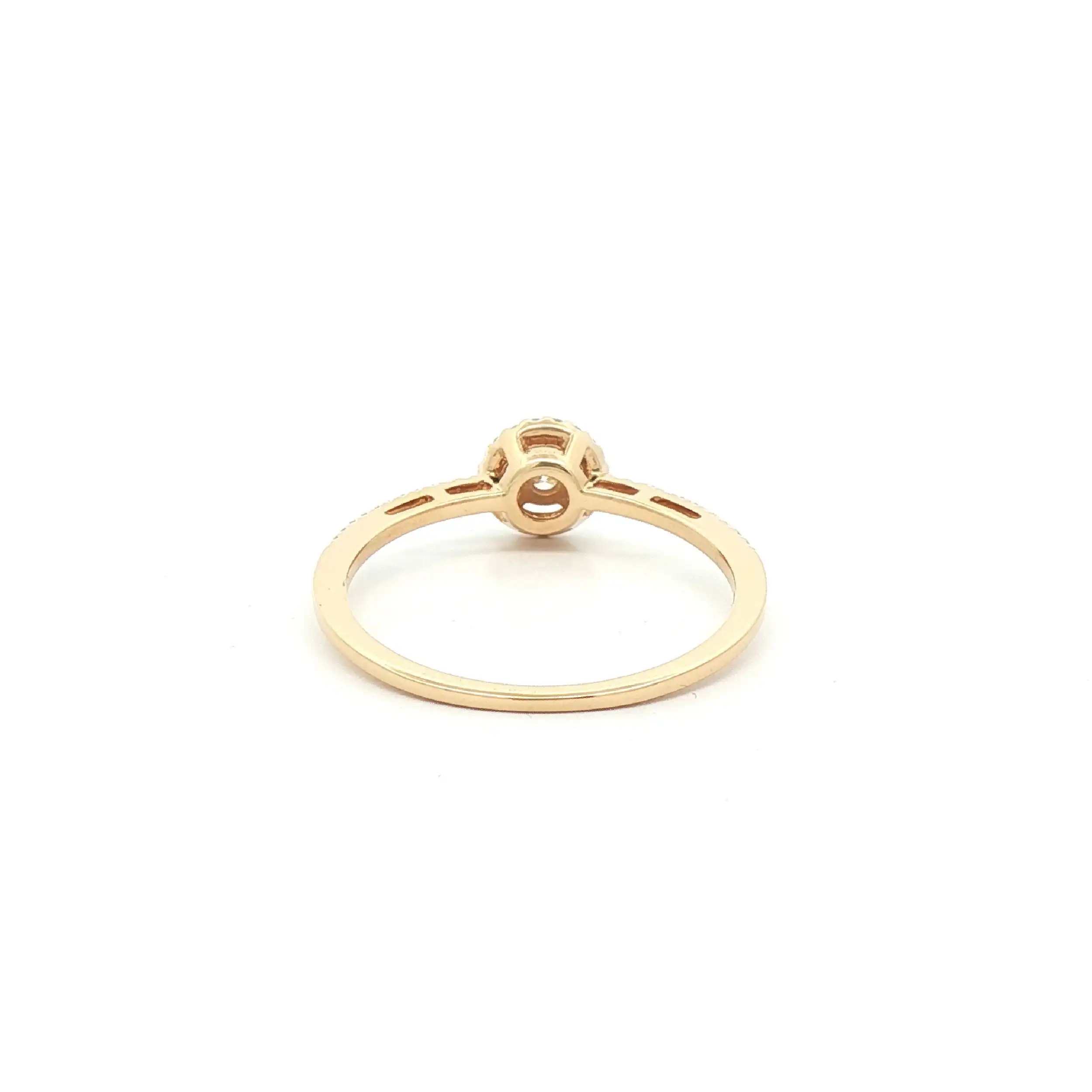 Ring Gelbgold mit Brillanten Ring Gelbgold mit Brillanten